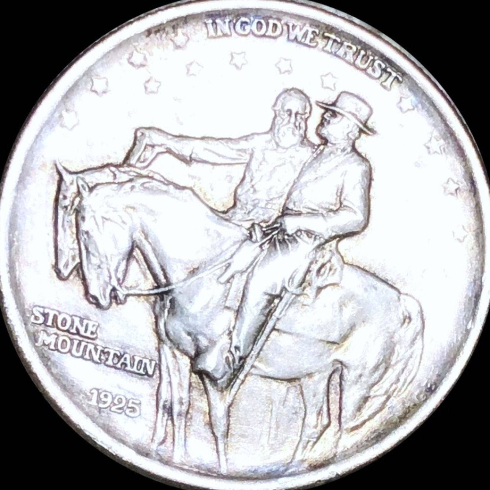 1925 Stone Mountain Half Dollar CLOSELY UNC (1 of 2)