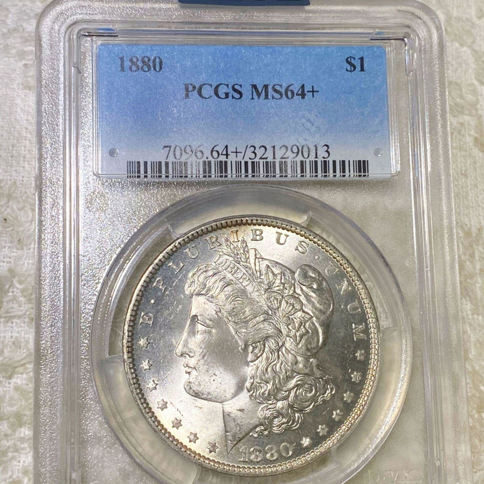 1880 Morgan Silver Dollar PCGS - MS64+ (1 of 2)