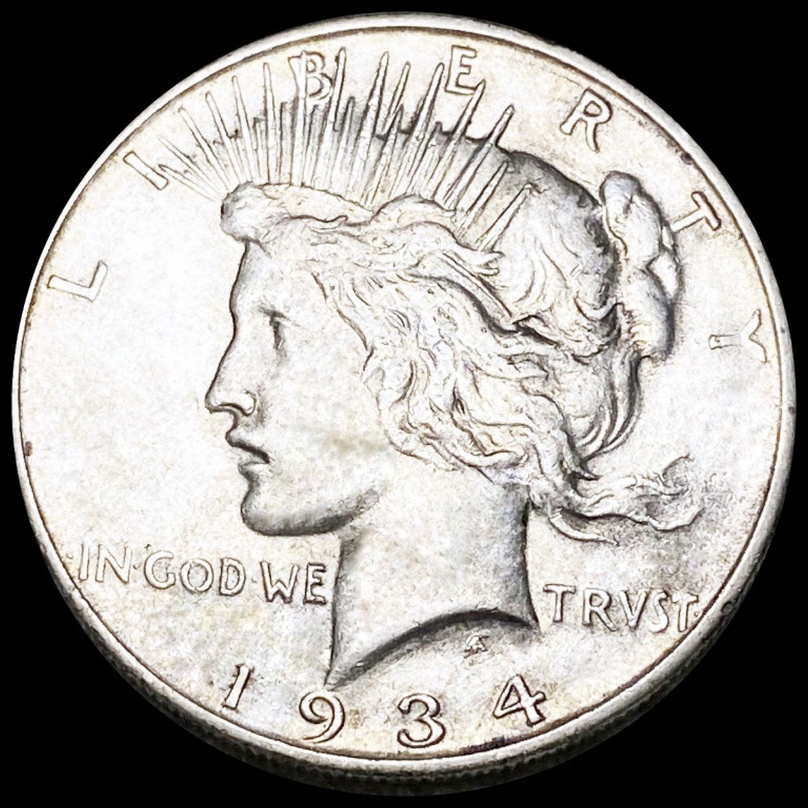 1934-S Silver Peace Dollar LIGHTLY CIRCULATED (1 of 2)