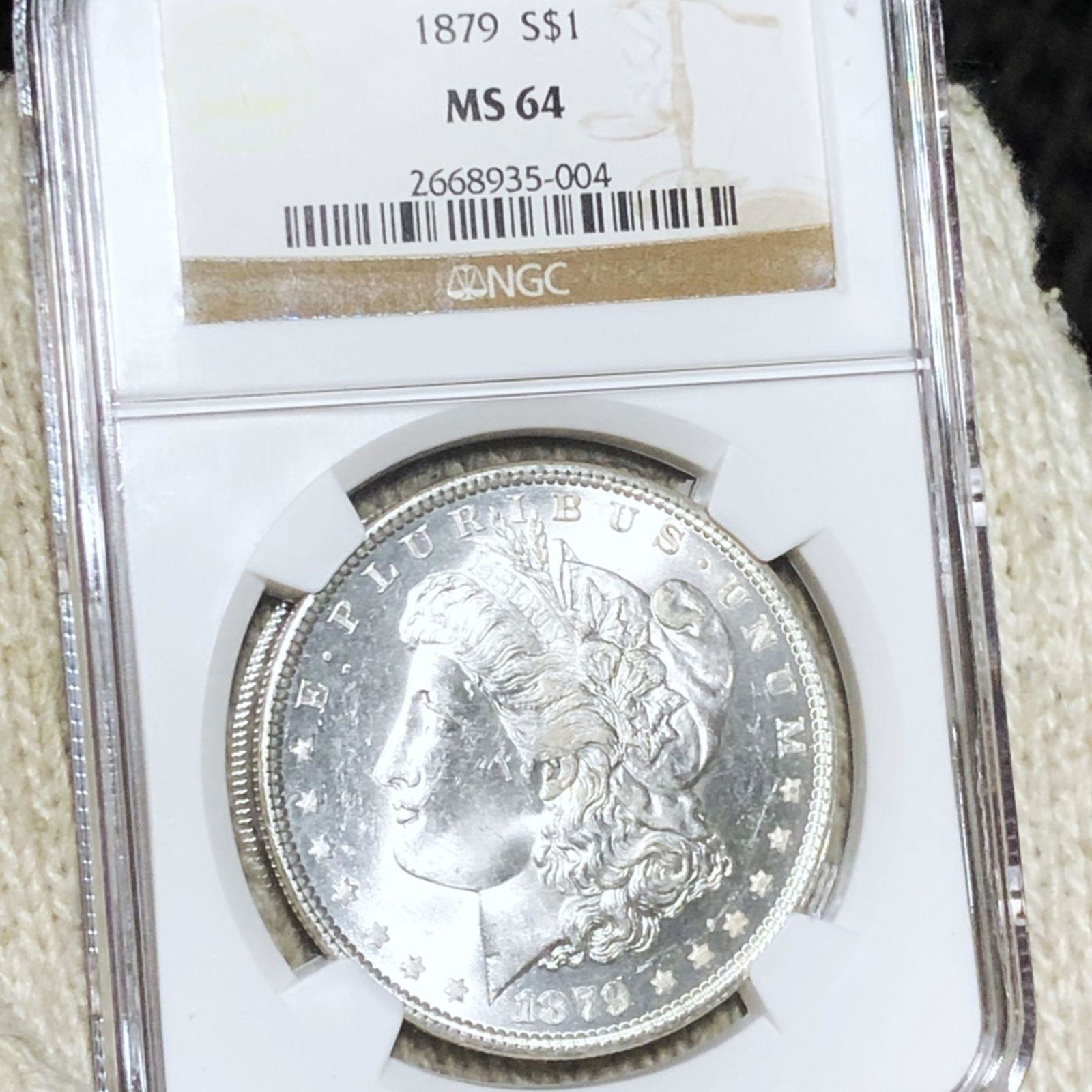 1879 Morgan Silver Dollar NGC - MS64 (1 of 2)