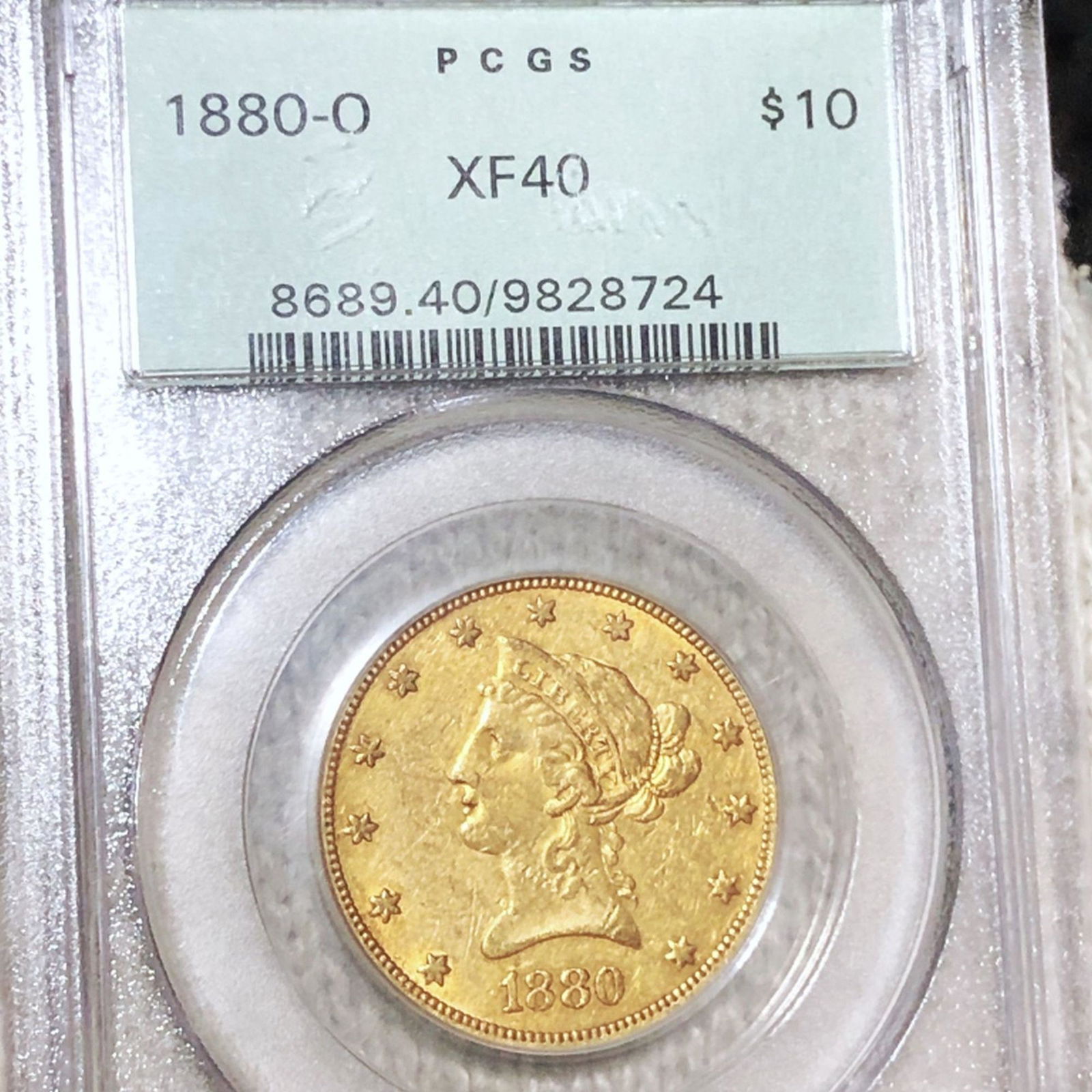 1880-O Morgan Silver Dollar PCGS - XF40 (1 of 2)