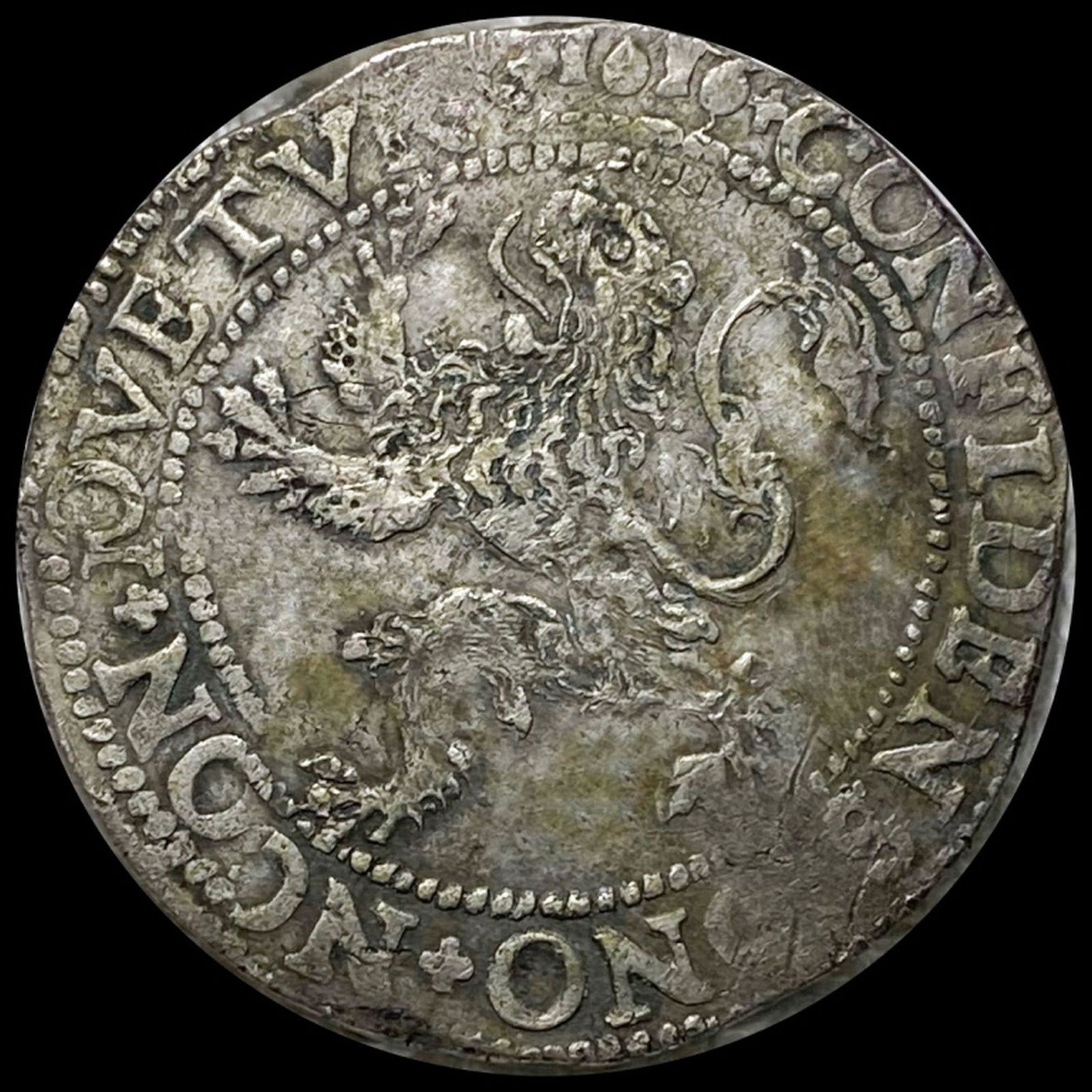 1616 Netherlands Silver Lion Daalder LIGHT CIRC (1 of 2)