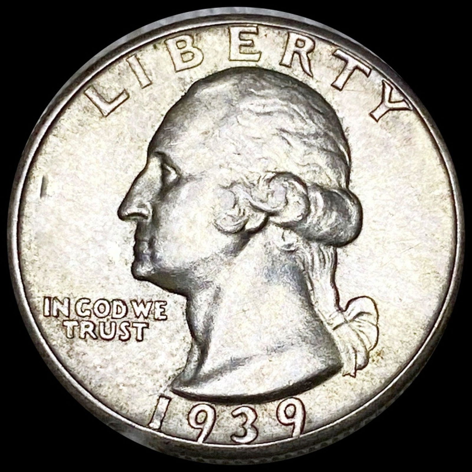 1939 Washington Silver Quarter UNCIRCULATED (1 of 2)