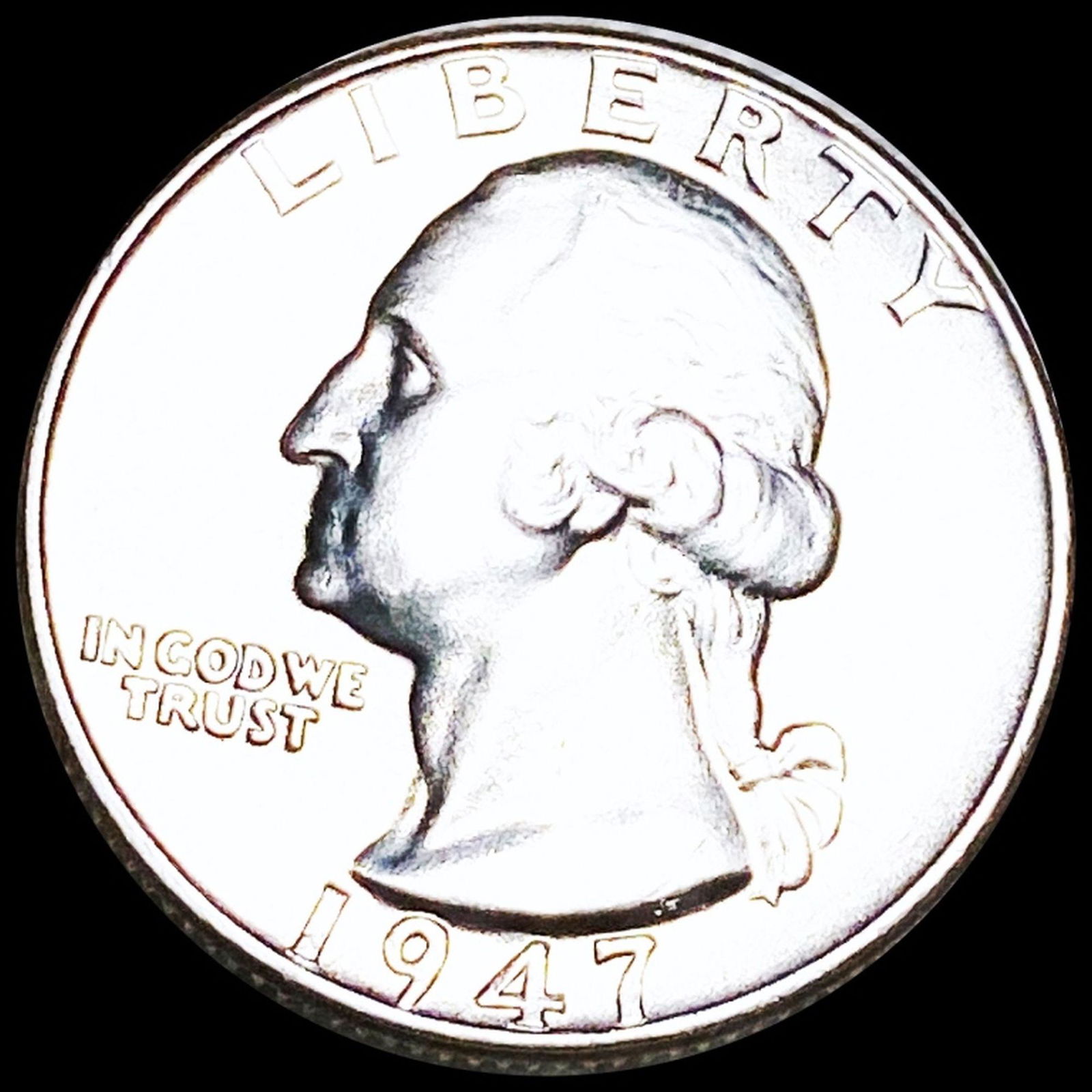 1947 Washington Silver Quarter UNCIRCULATED (1 of 2)