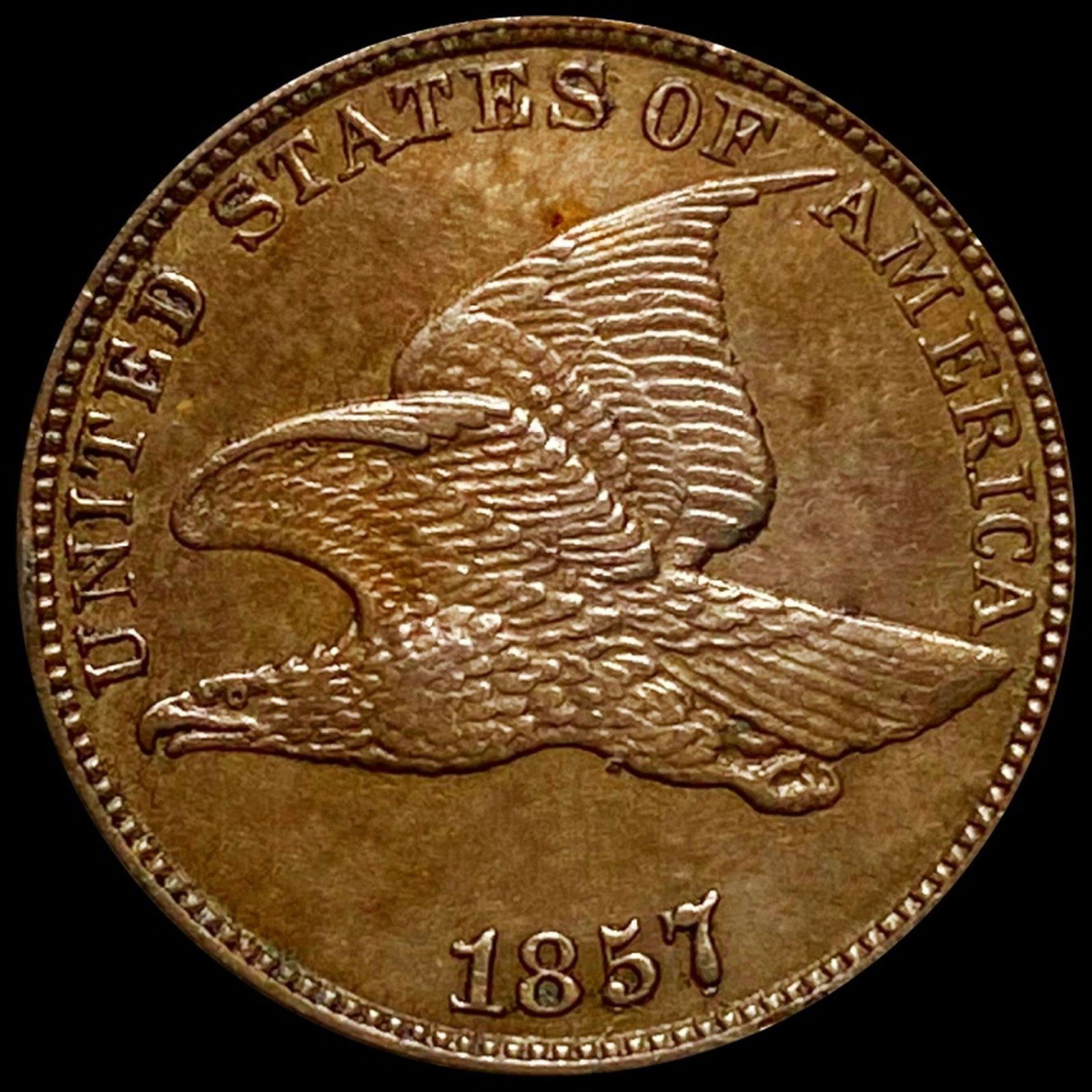 1857 Flying Eagle Cent UNCIRCULATED (1 of 2)