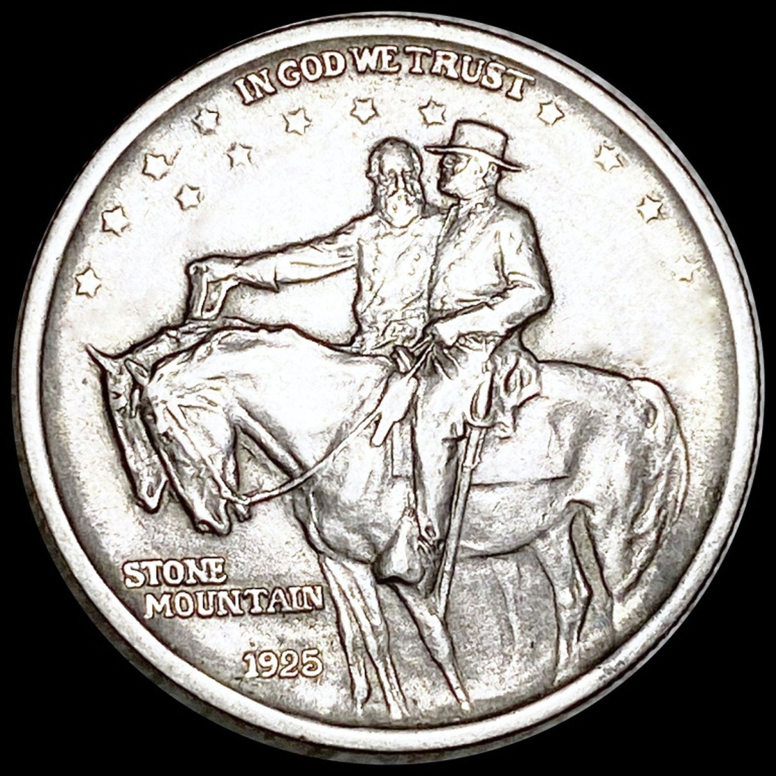 1925 Stone Mountain Half Dollar CLOSELY UNC (1 of 2)
