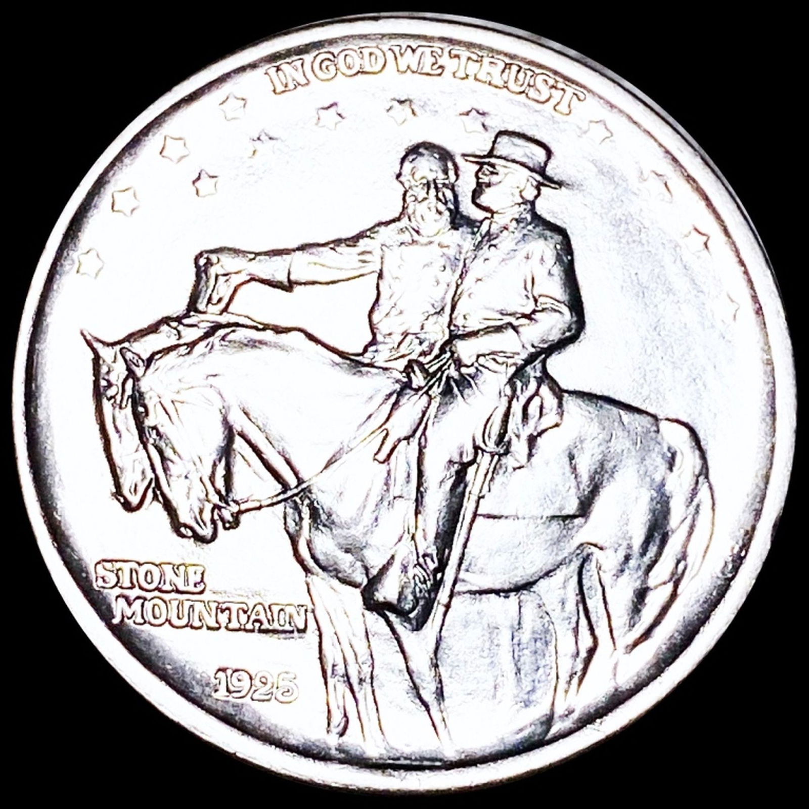 1925 Stone Mountain Half Dollar CLOSELY UNC (1 of 2)