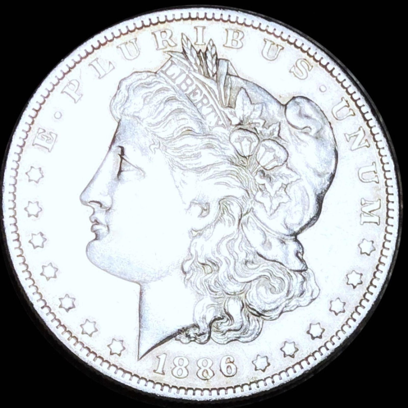 1886-O Morgan Silver Dollar CLOSELY UNCIRCULATED (1 of 2)