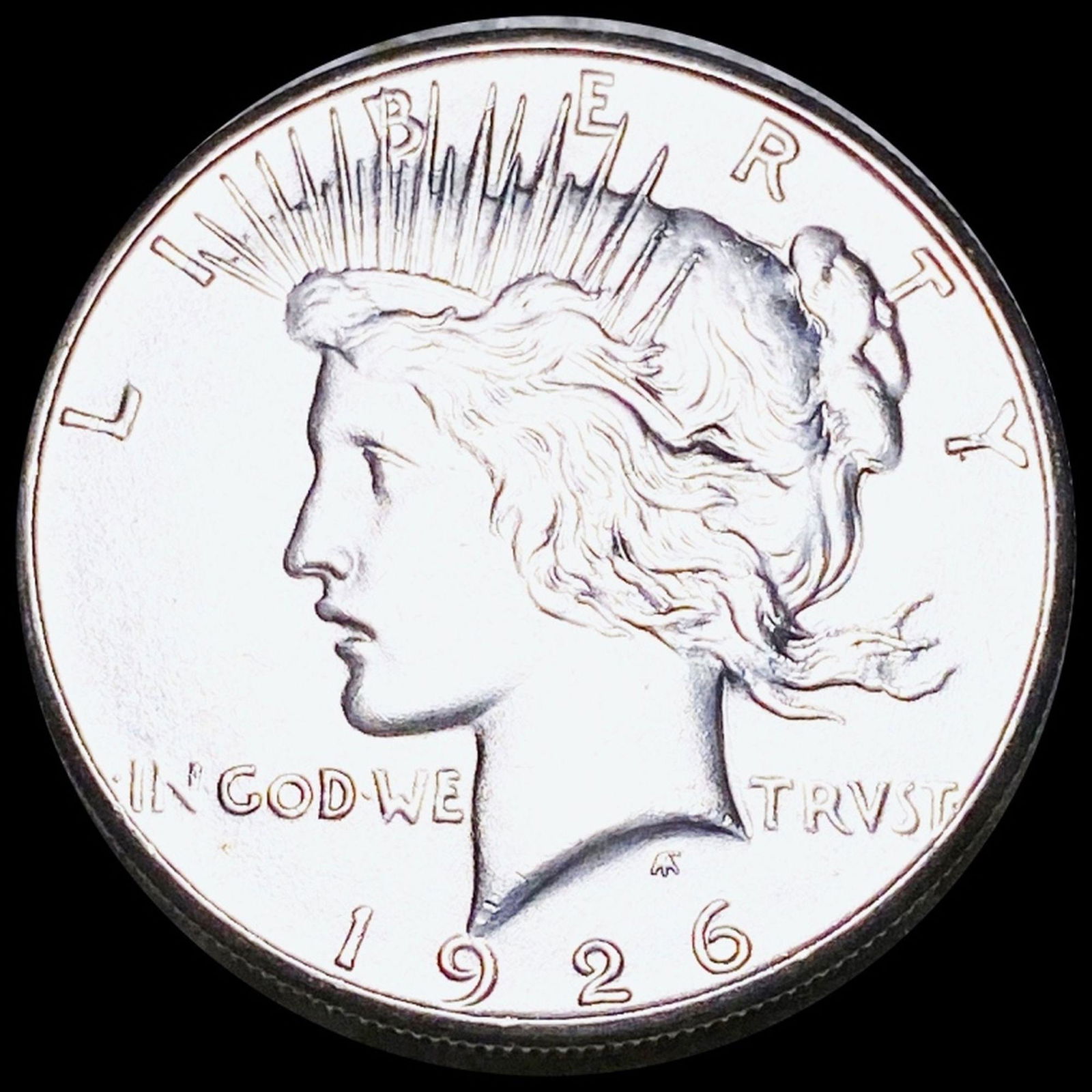 1926 Silver Peace Dollar CLOSELY UNC (1 of 2)
