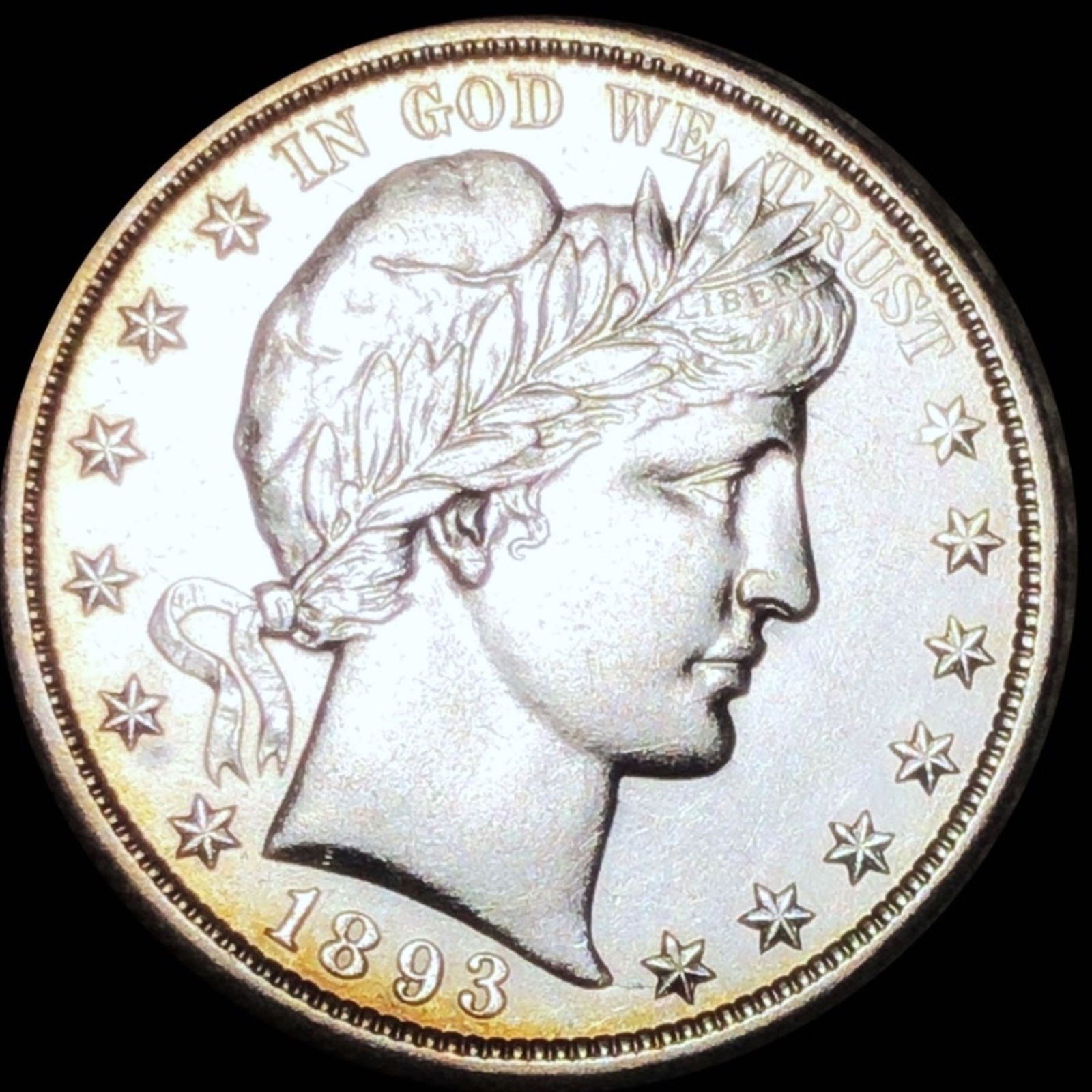 1893-O Barber Half Dollar UNCIRCULATED (1 of 2)