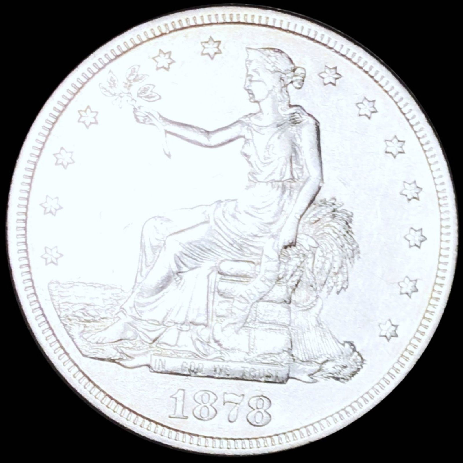 1878-S Silver Trade Dollar UNCIRCULATED (1 of 2)