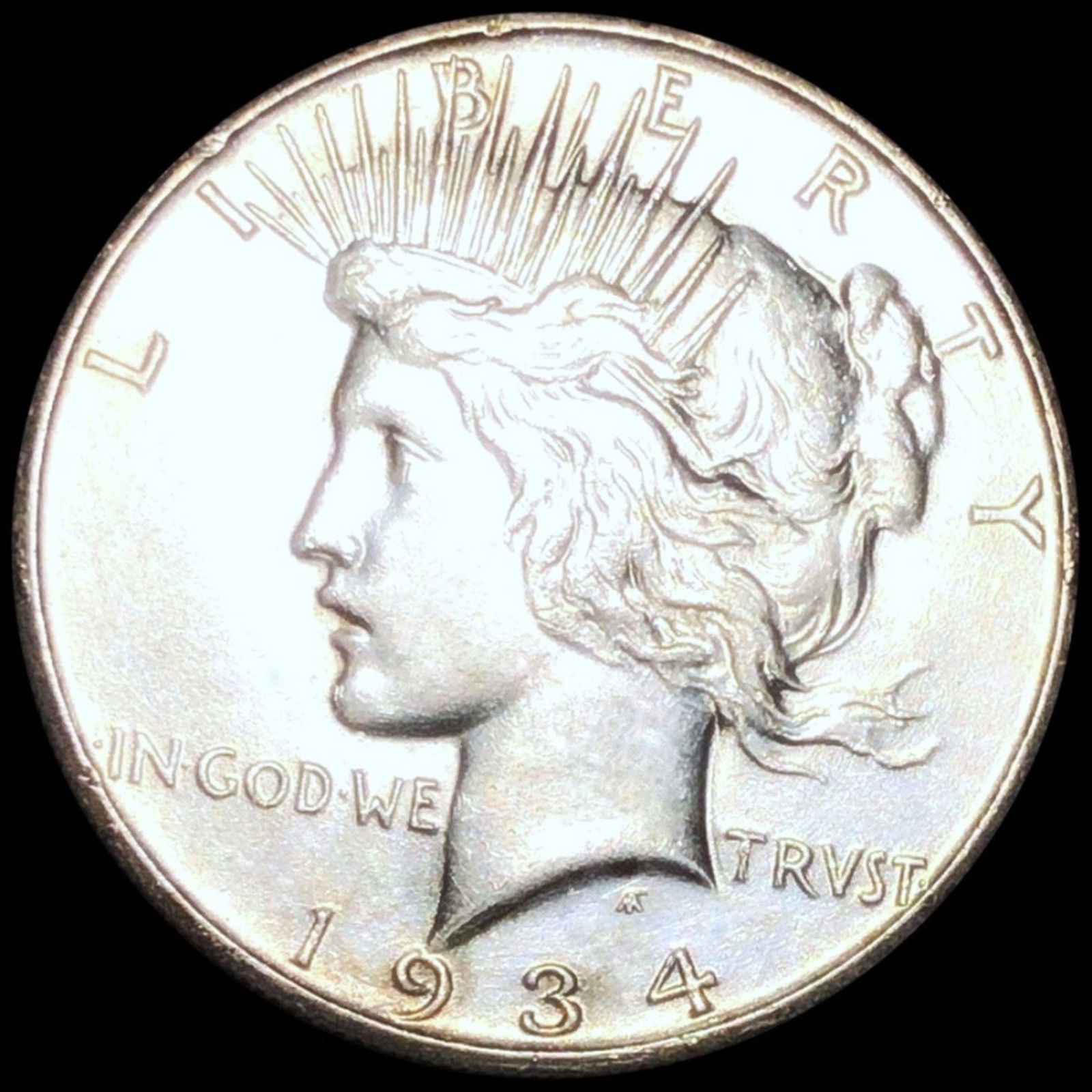 1934-S Silver Peace Dollar CLOSELY UNCIRCULATED (1 of 2)