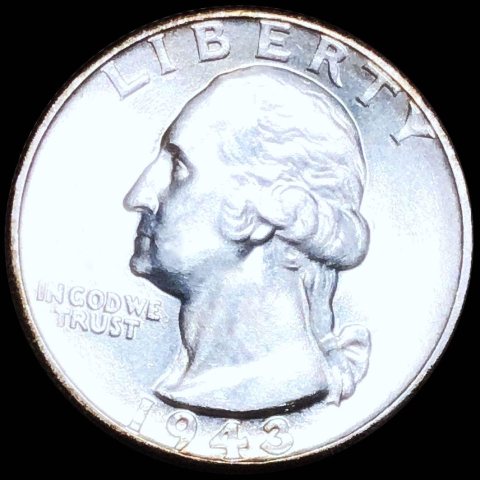 1943 Washington Silver Quarter UNCIRCULATED (1 of 2)