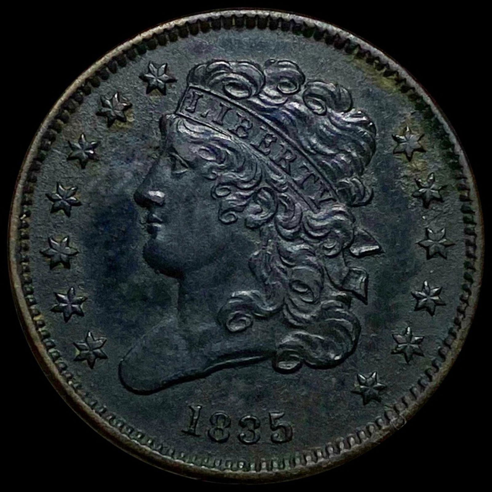 1835 Classic Head Half Cent UNCIRCULATED (1 of 2)