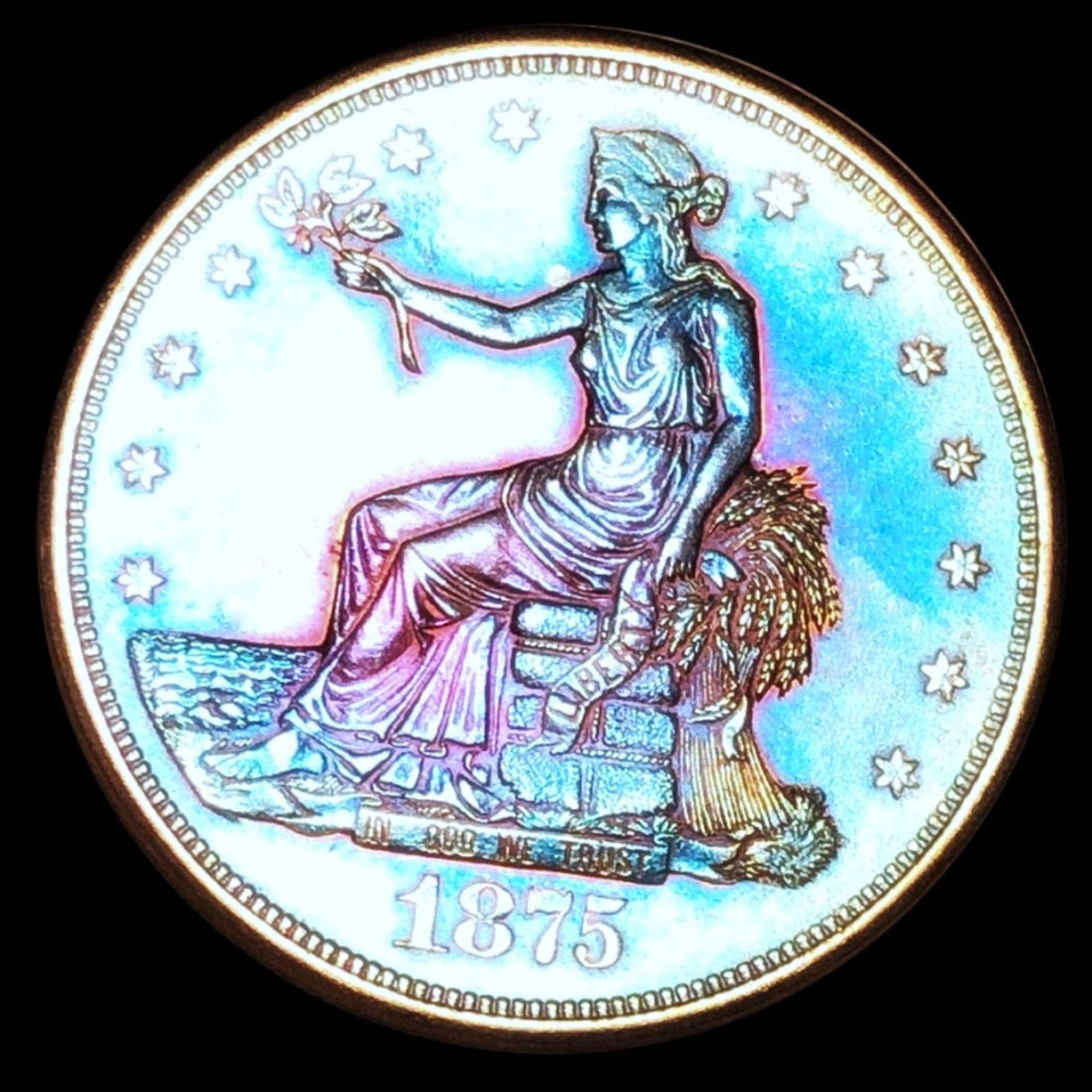 1875-S Silver Trade Dollar UNCIRCULATED (1 of 2)