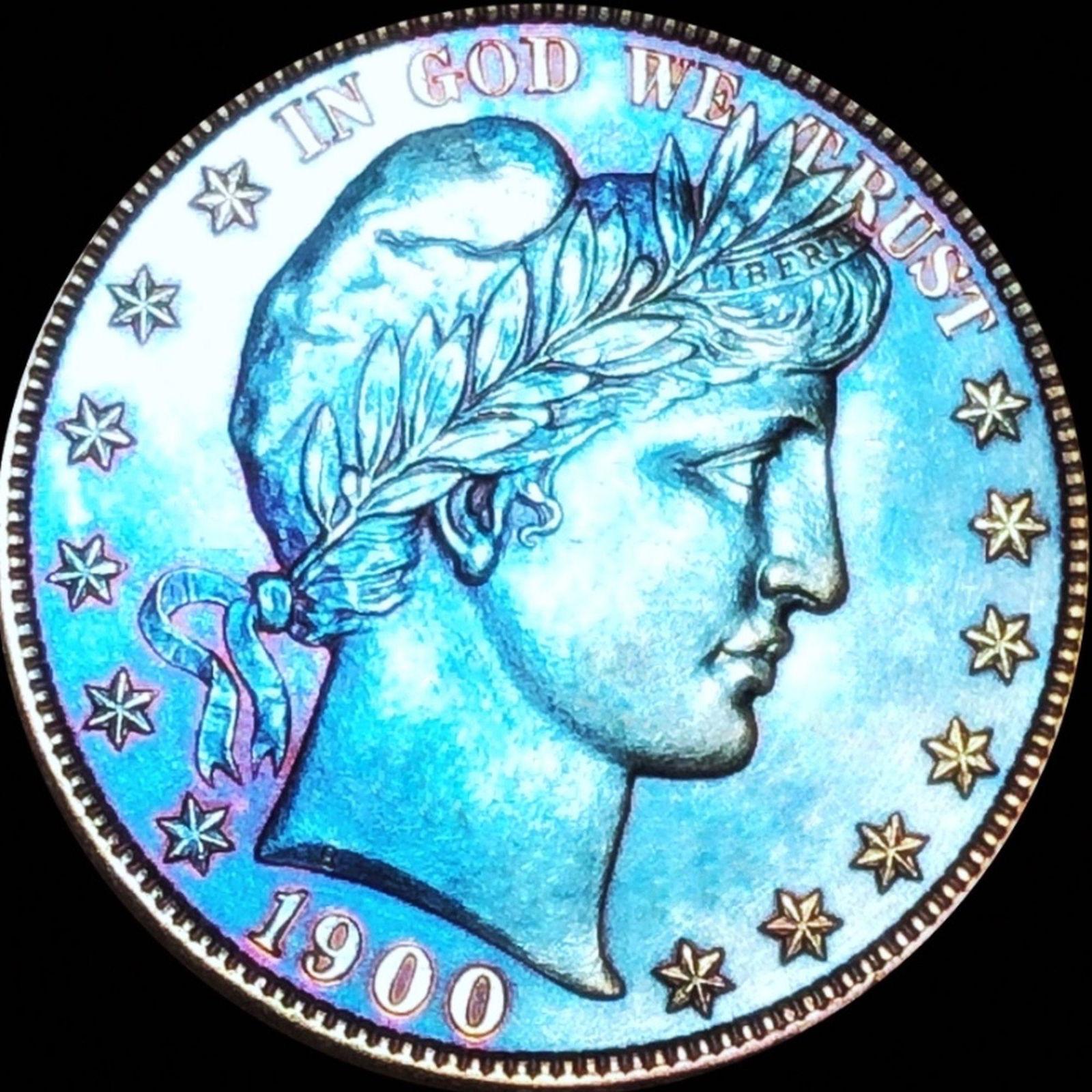 1900 Barber Half Dollar UNCIRCULATED (1 of 2)