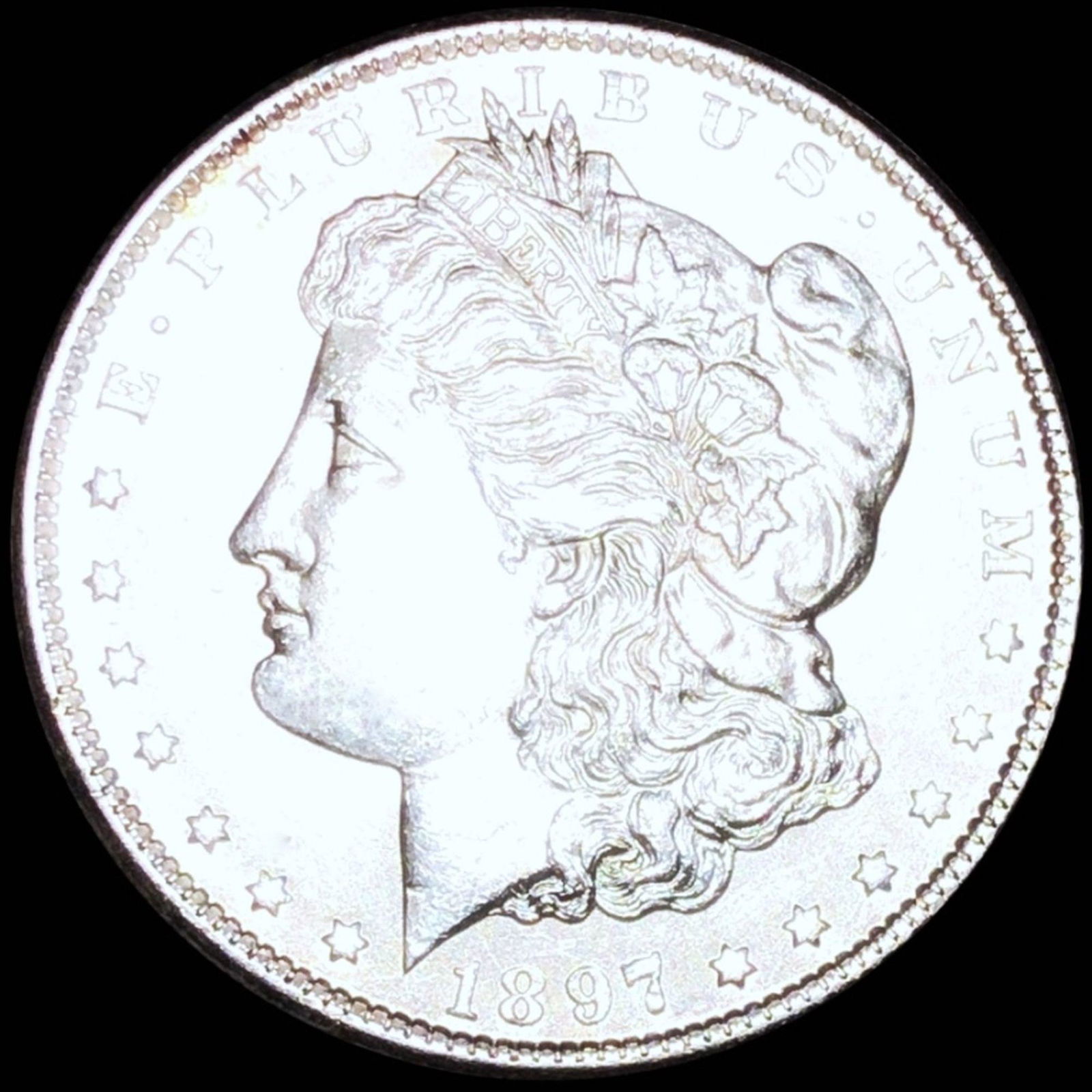 1897-S Morgan Silver Dollar UNCIRCULATED (1 of 2)