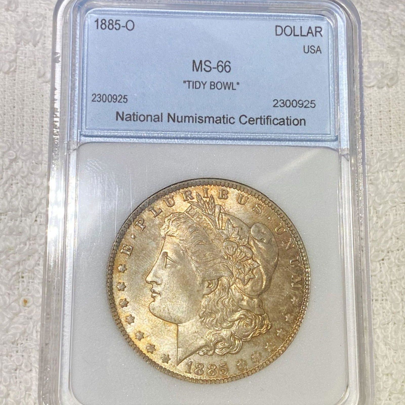 1885-O Morgan Silver Dollar NNC - MS66 TIDY BOWL (1 of 2)