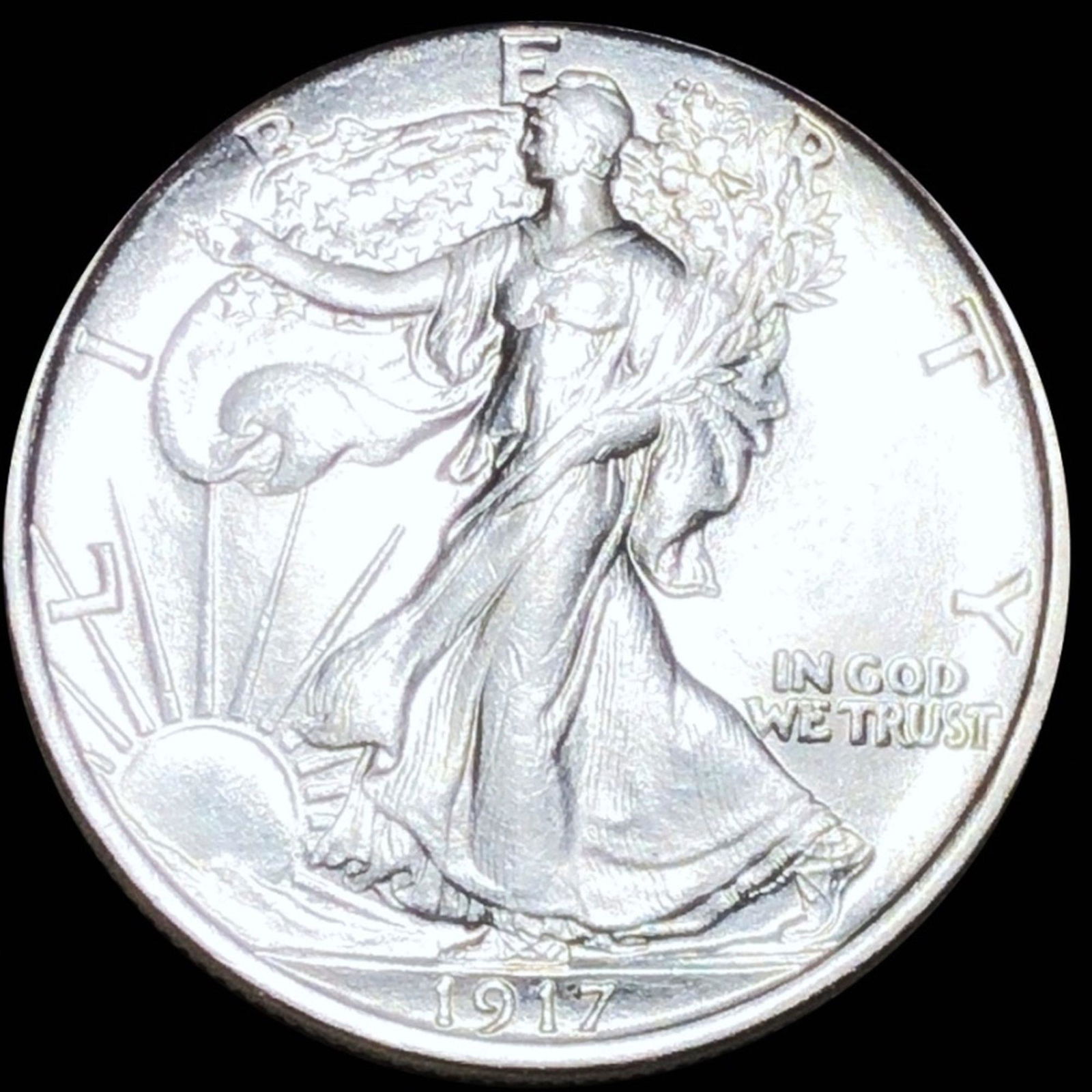 1917 Walking Half Dollar UNCIRCULATED (1 of 2)