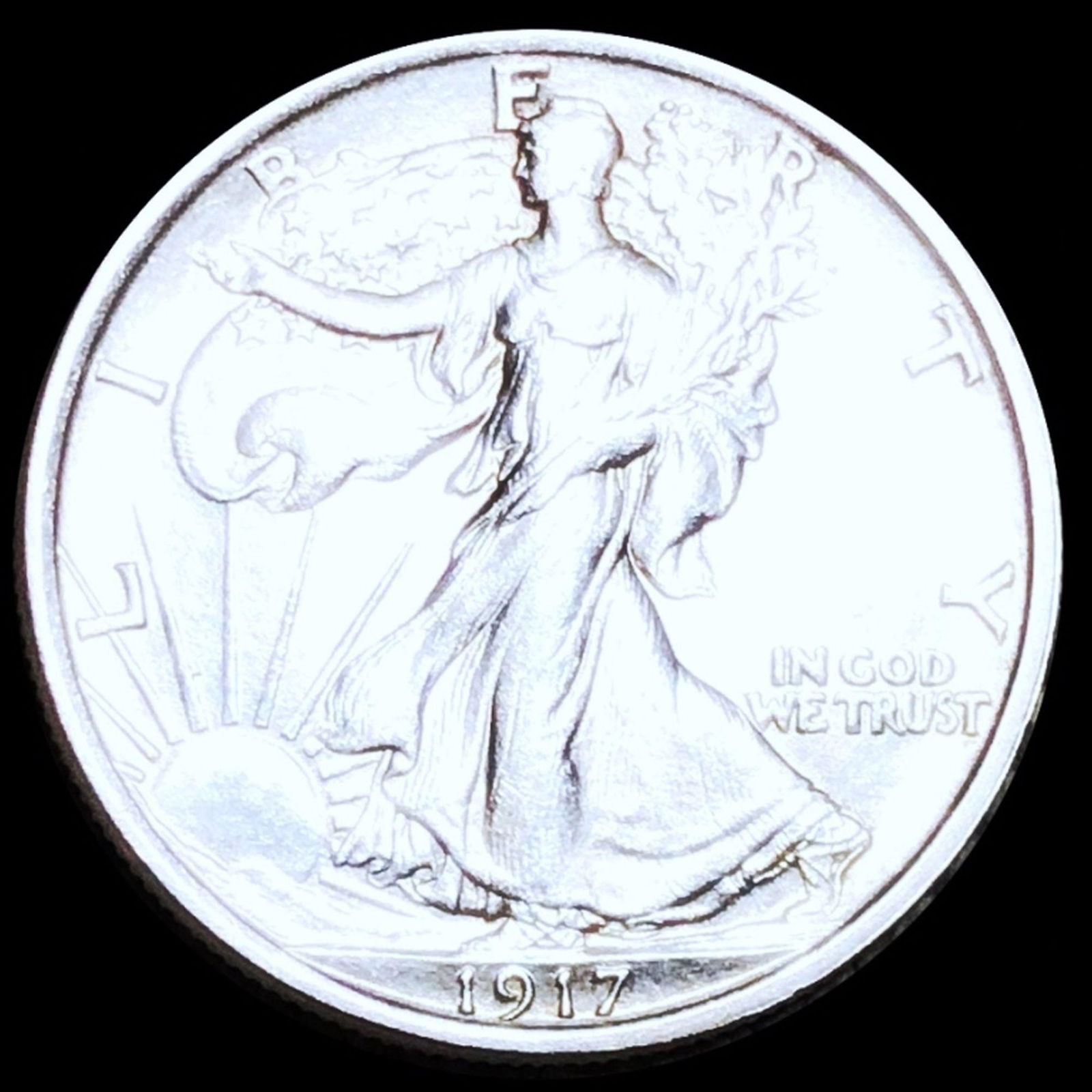 1917 Walking Half Dollar UNCIRCULATED (1 of 2)