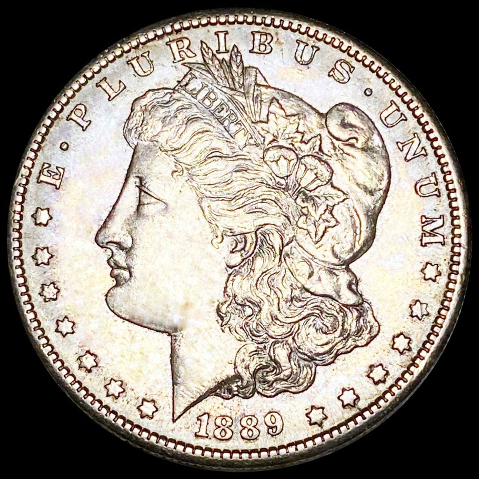 1889-S Morgan Silver Dollar CLOSELY UNCIRCULATED (1 of 2)