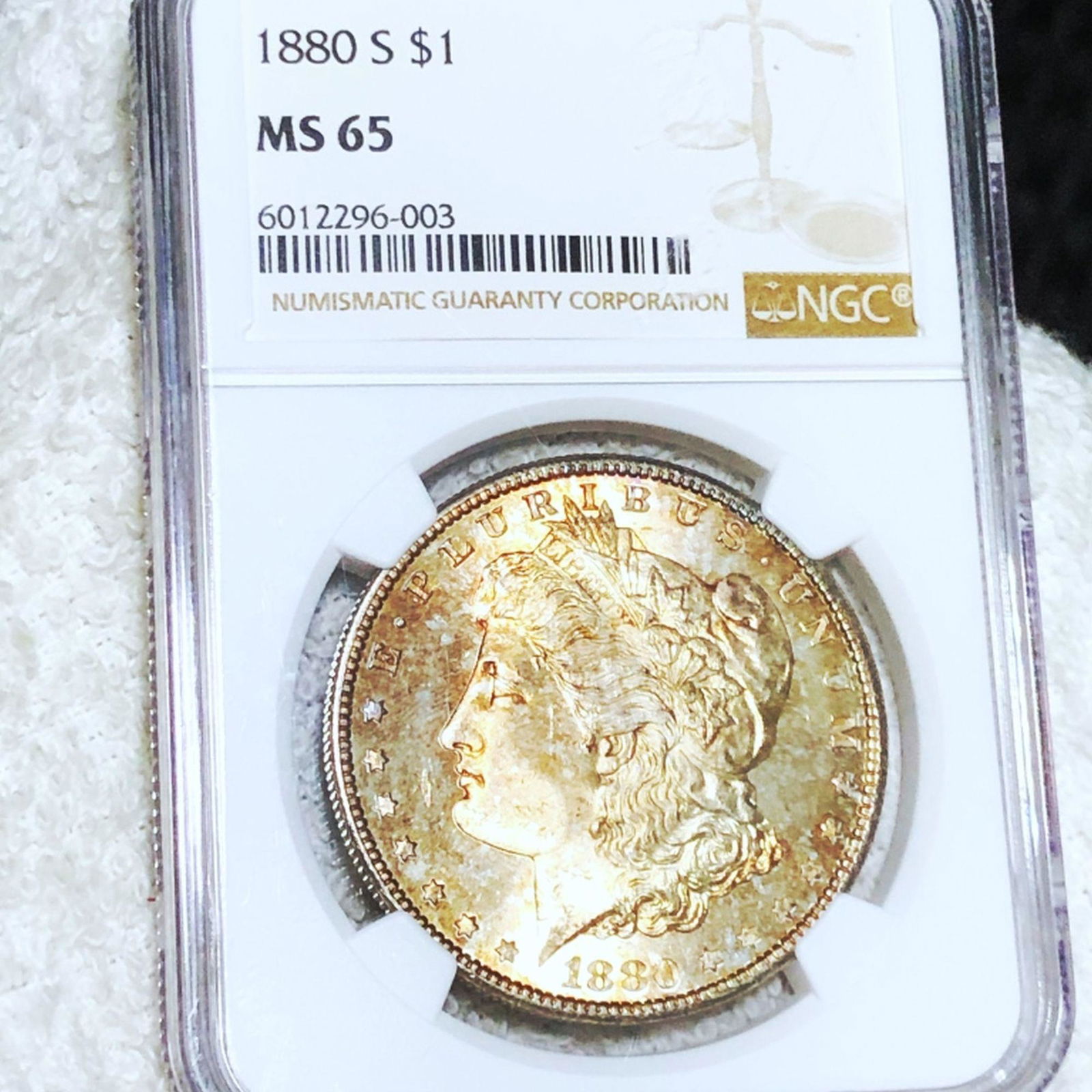 1880-S Morgan Silver Dollar NGC - MS65 (1 of 2)