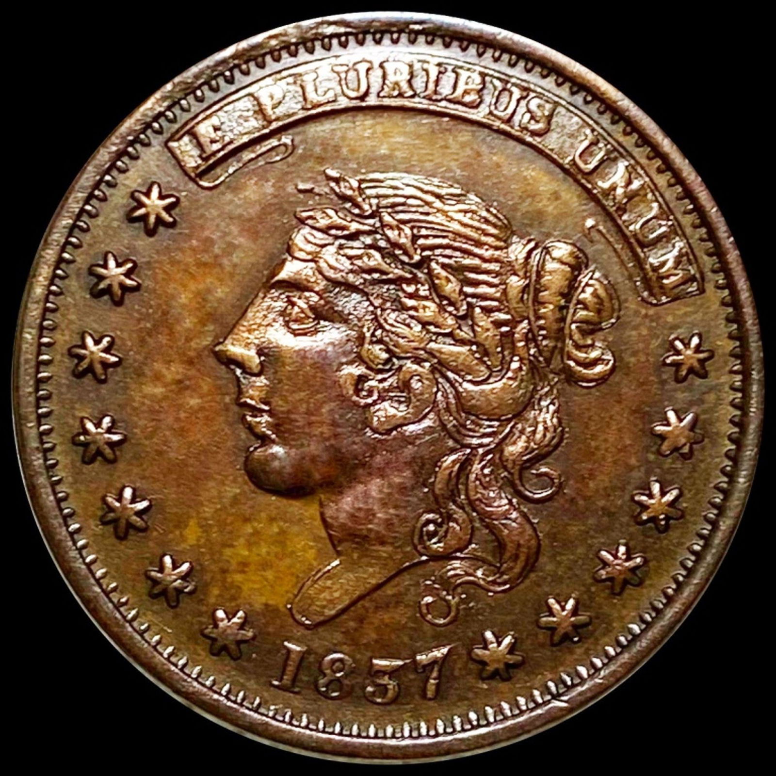 1837 Hard Times Token CLOSELY UNCIRCULATED (1 of 2)