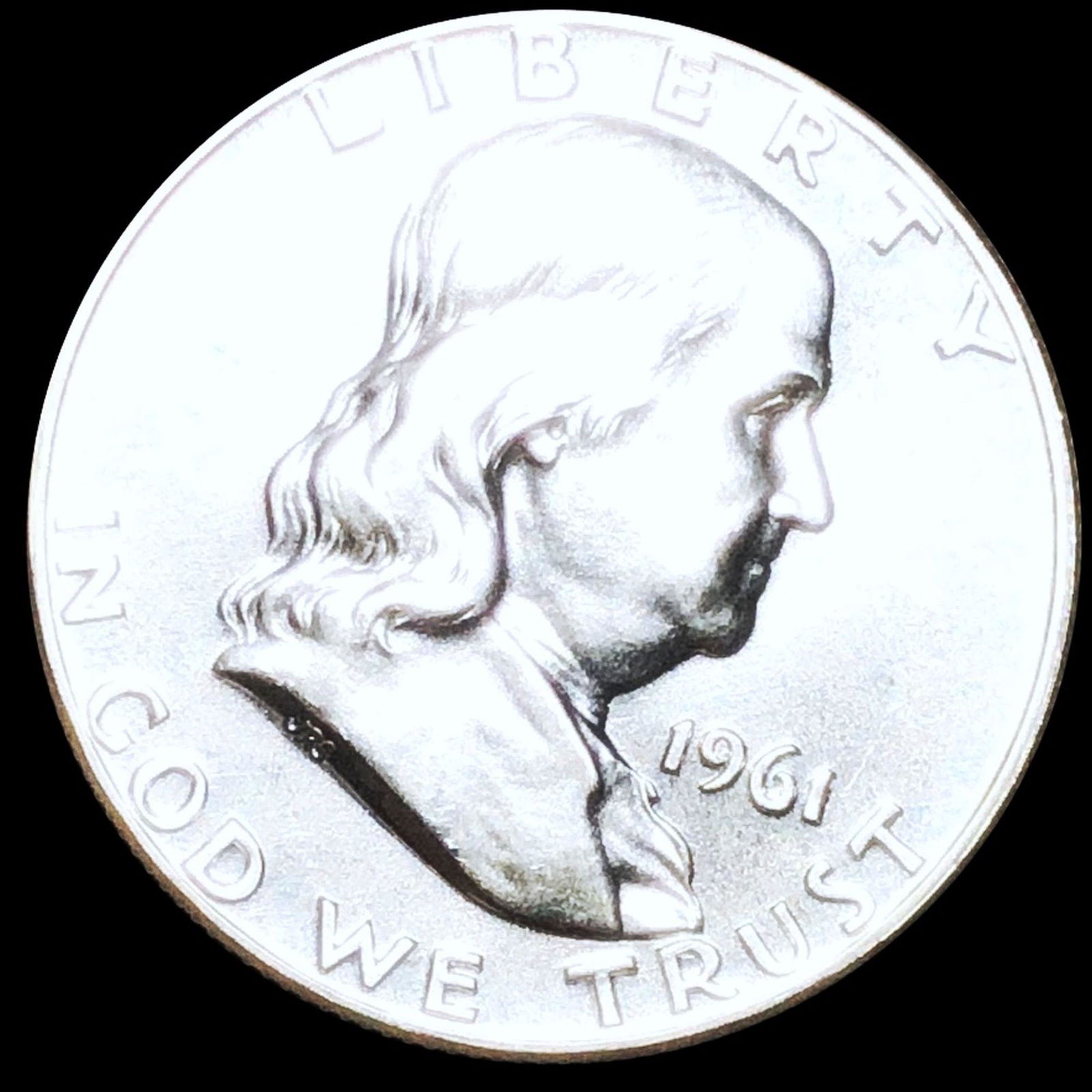 1961 Franklin Half Dollar UNCIRCULATED (1 of 2)