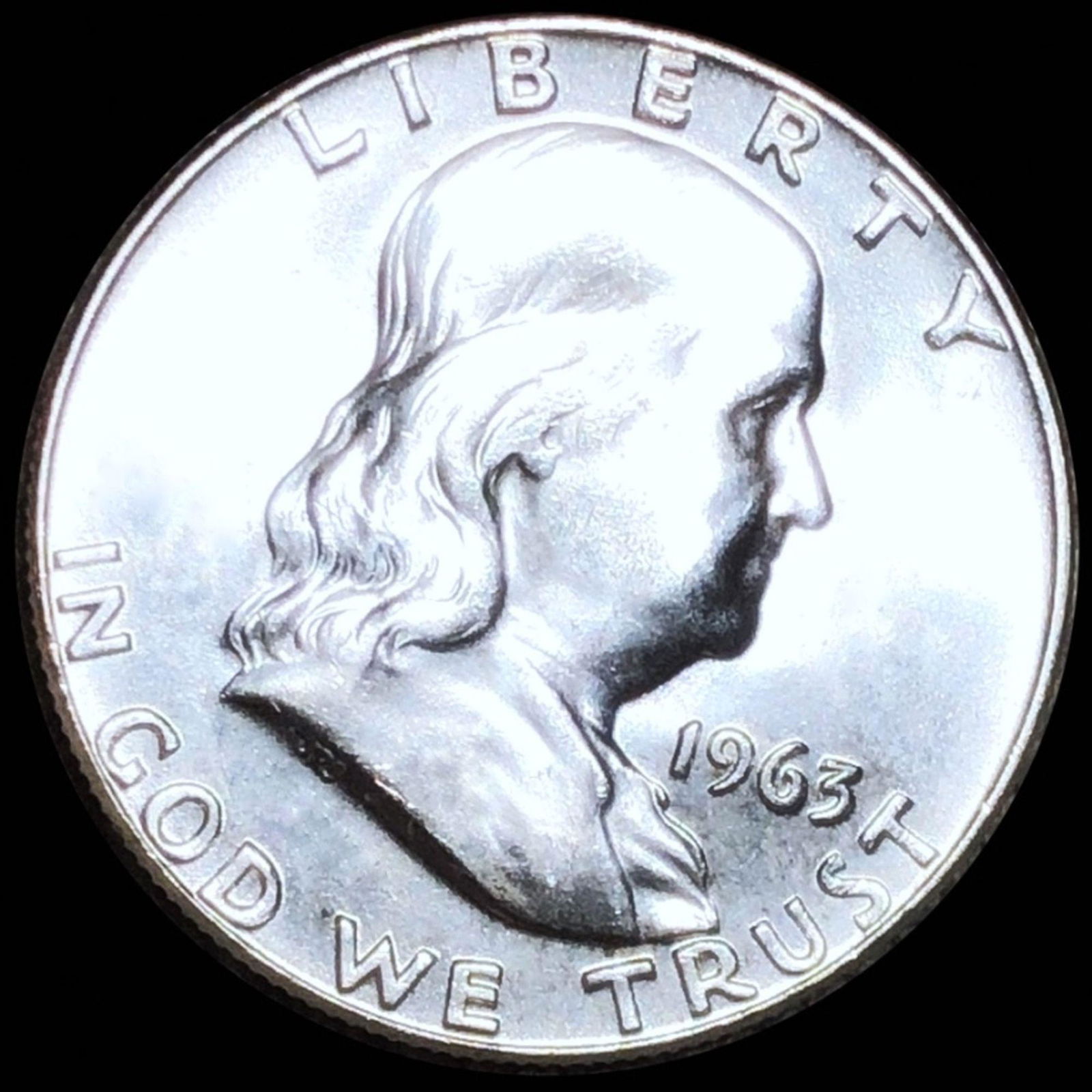 1963-D Franklin Half Dollar UNCIRCULATED (1 of 2)