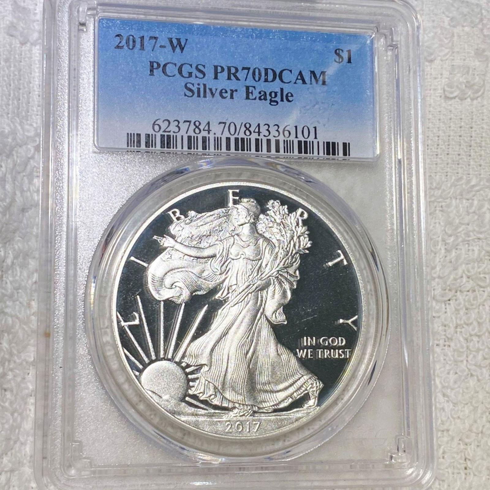 2017-W Silver Eagle PCGS - PR 70 DCAM (1 of 2)