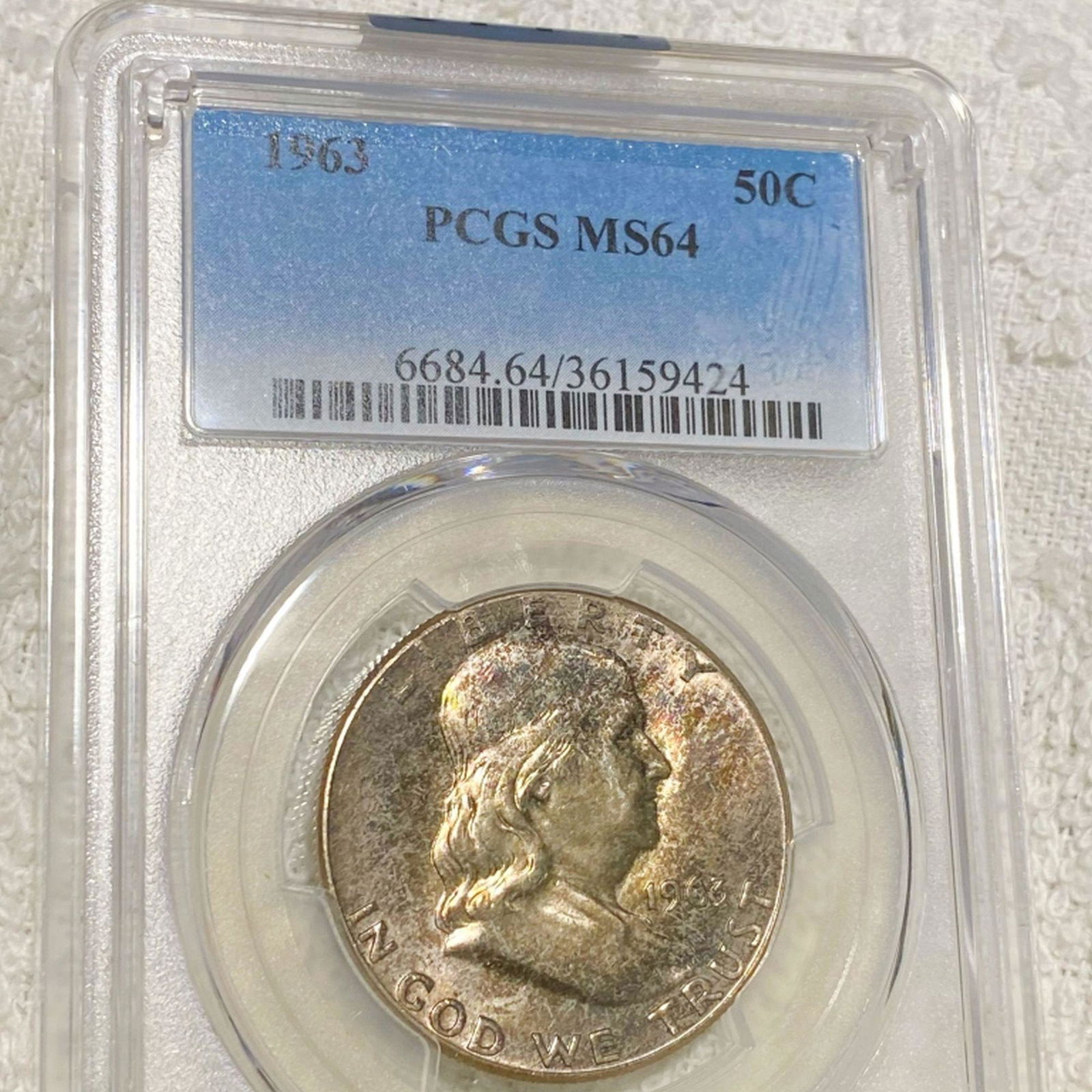 1963 Franklin Half Dollar PCGS - MS64 (1 of 2)