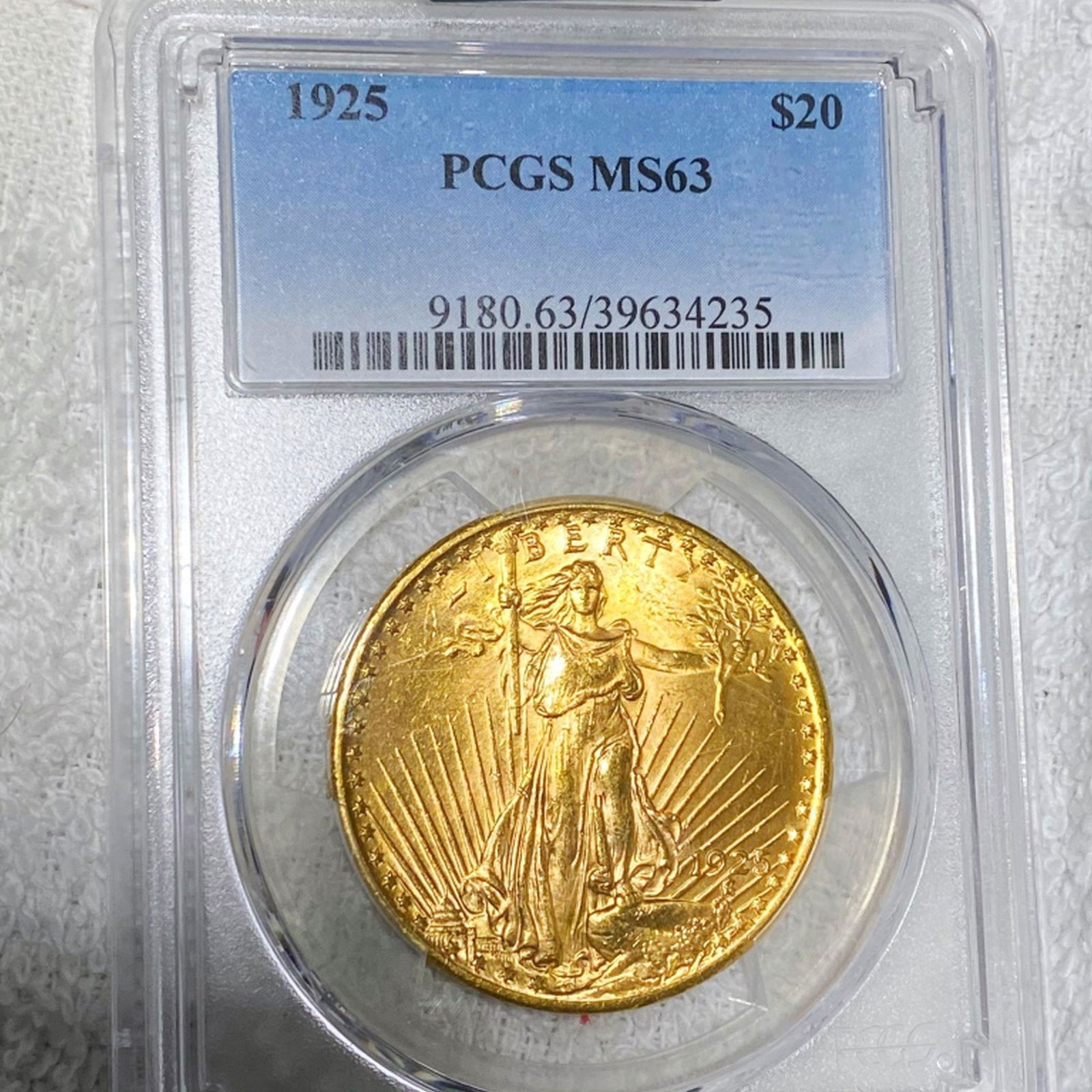 1925 $20 Gold Double Eagle PCGS - MS63 (1 of 2)