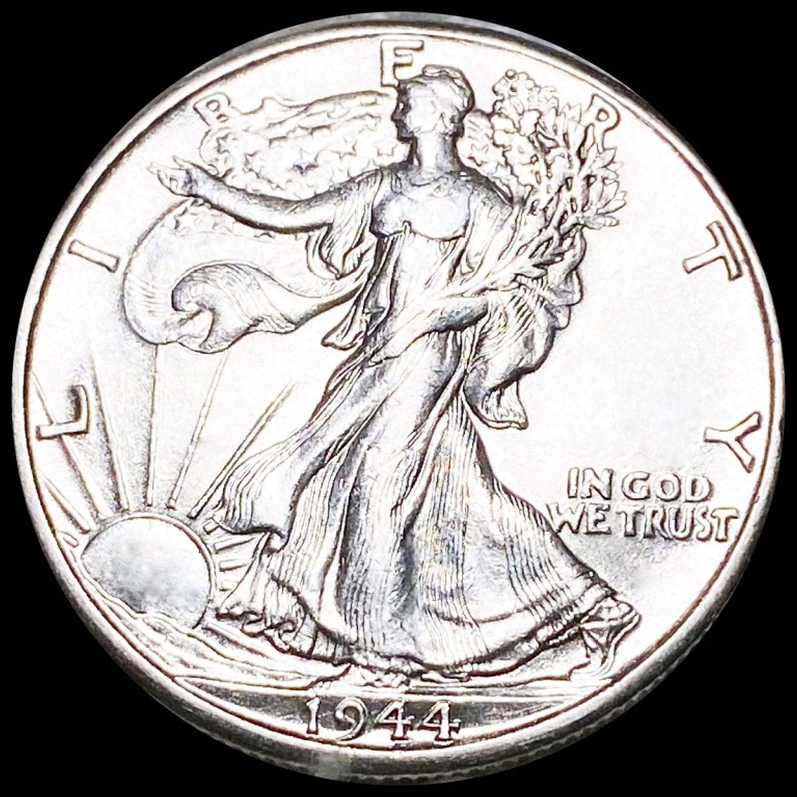 1944-D Walking Half Dollar CLOSELY UNCIRCULATED (1 of 2)