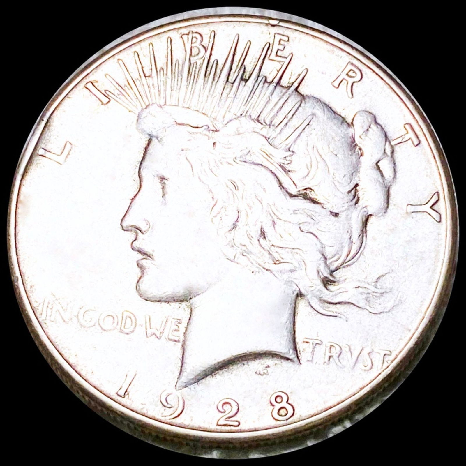 1928-S Silver Peace Dollar LIGHTLY CIRCULATED (1 of 2)