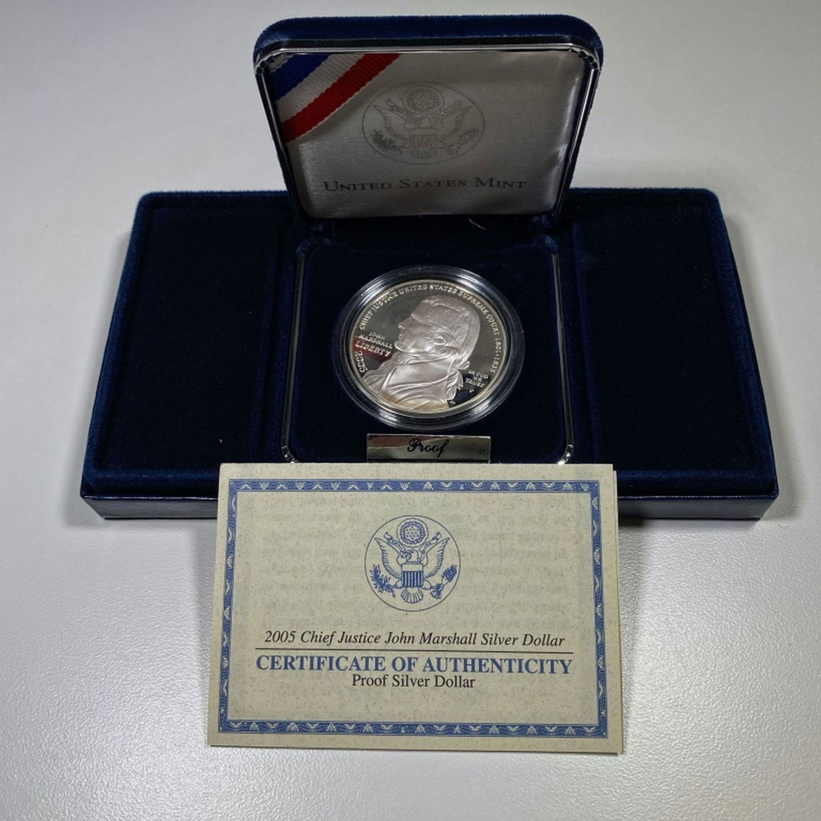 2005 John Marshall Silver Dollar GEM PROOF (1 of 2)