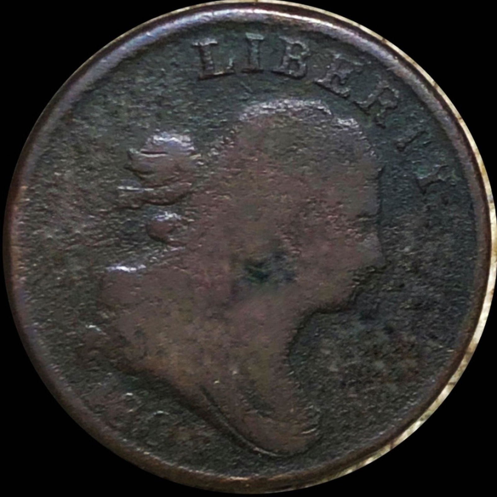 1803 Draped Bust Half Cent NICELY CIRCULATED (1 of 2)