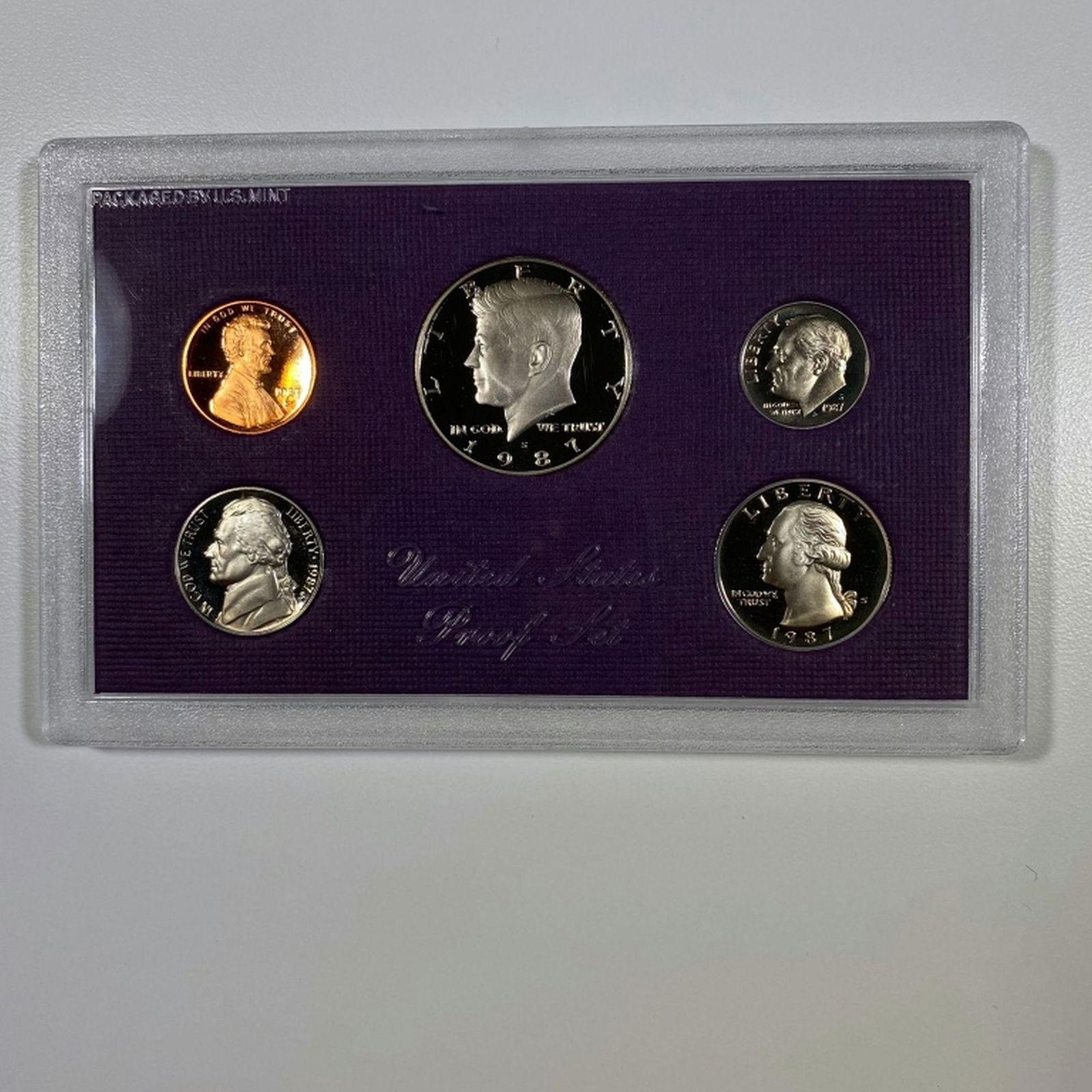 1987-S United States Proof Set GEM PROOF (1 of 3)