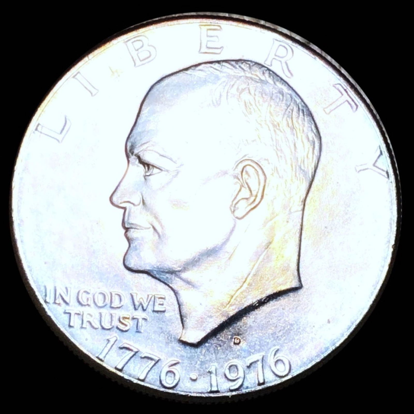 1976-D Eisenhower Silver Dollar UNCIRCULATED (1 of 2)