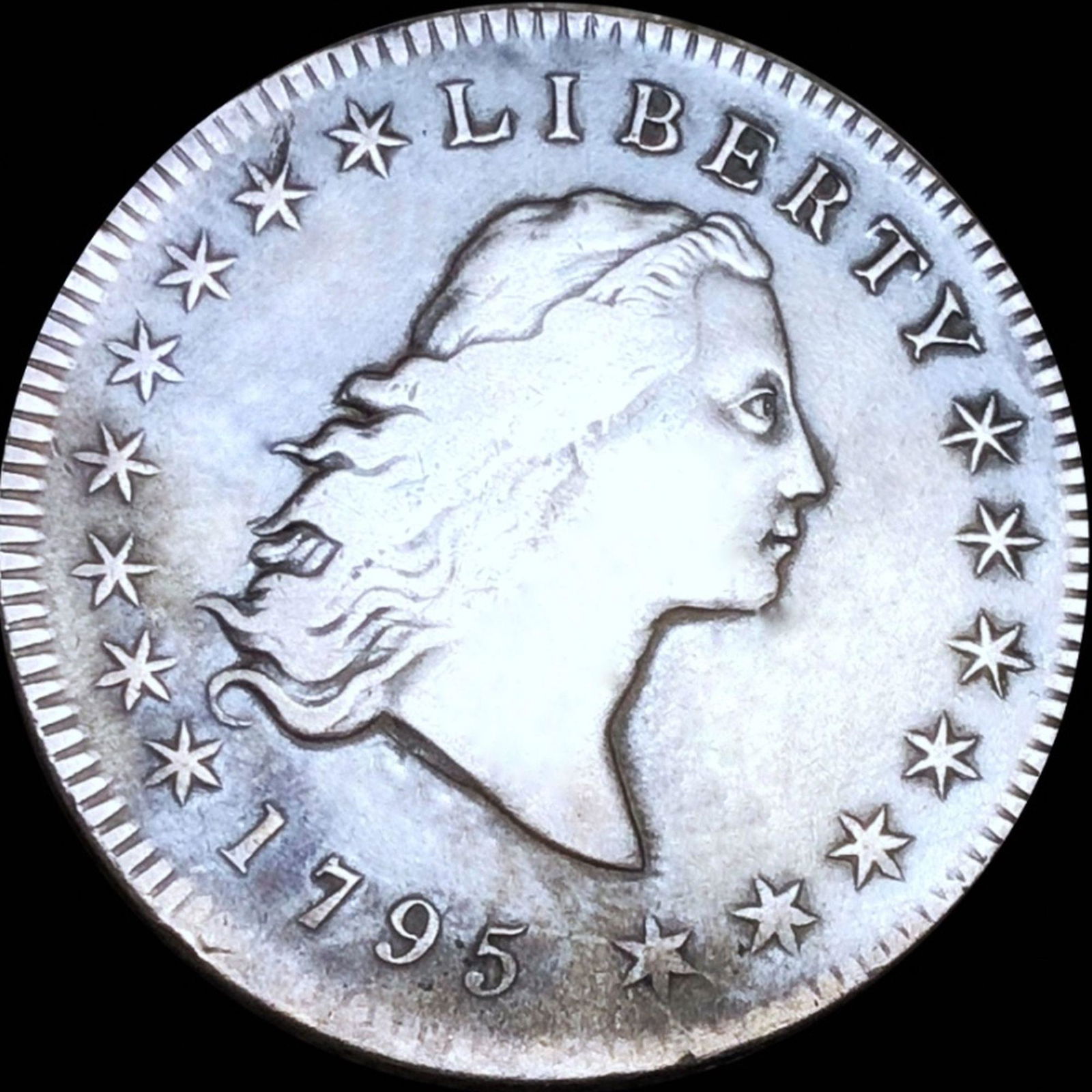 1795 Flowing Hair Dollar XF+ (1 of 2)