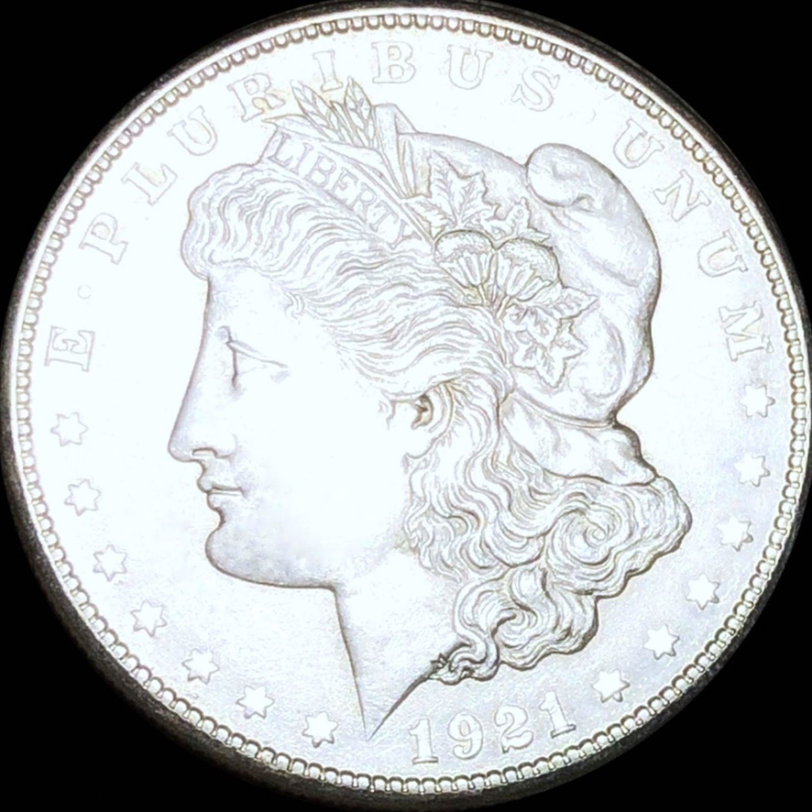 1921-S Morgan Silver Dollar CLOSELY UNCIRCULATED (1 of 2)