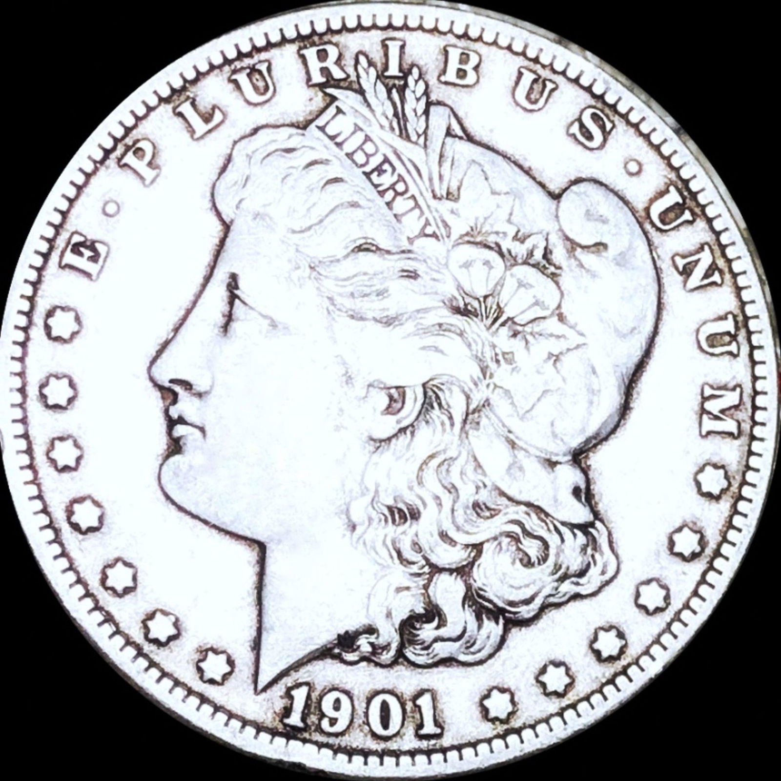 1901-S Morgan Silver Dollar NICELY CIRCULATED (1 of 2)
