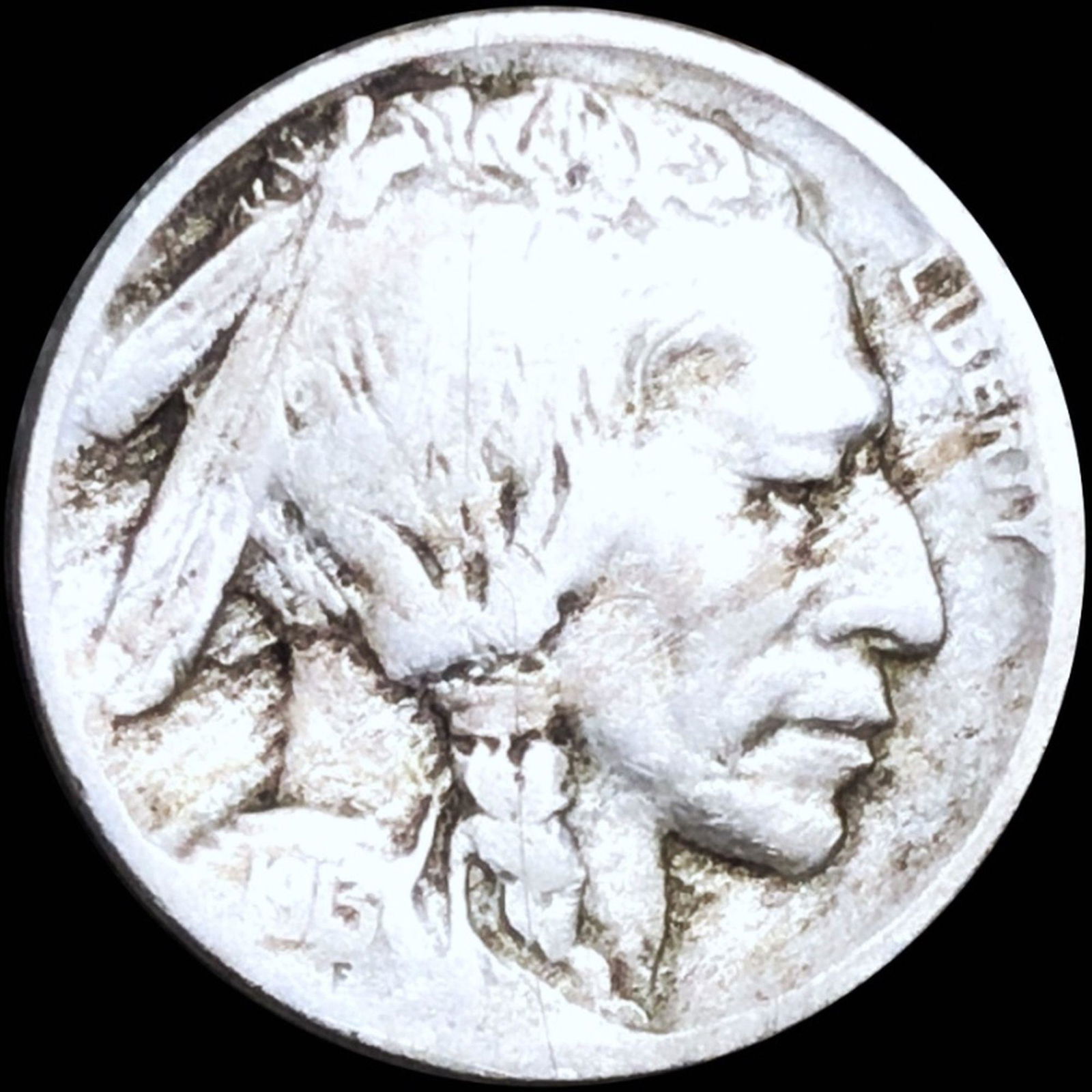 1913-D TY2 Buffalo Head Nickel NICELY CIRCULATED (1 of 2)