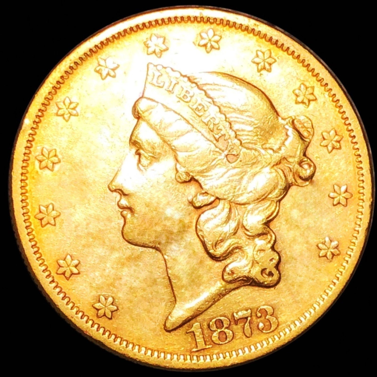 1873 $20 Gold Double Eagle UNCIRCULATED (1 of 2)
