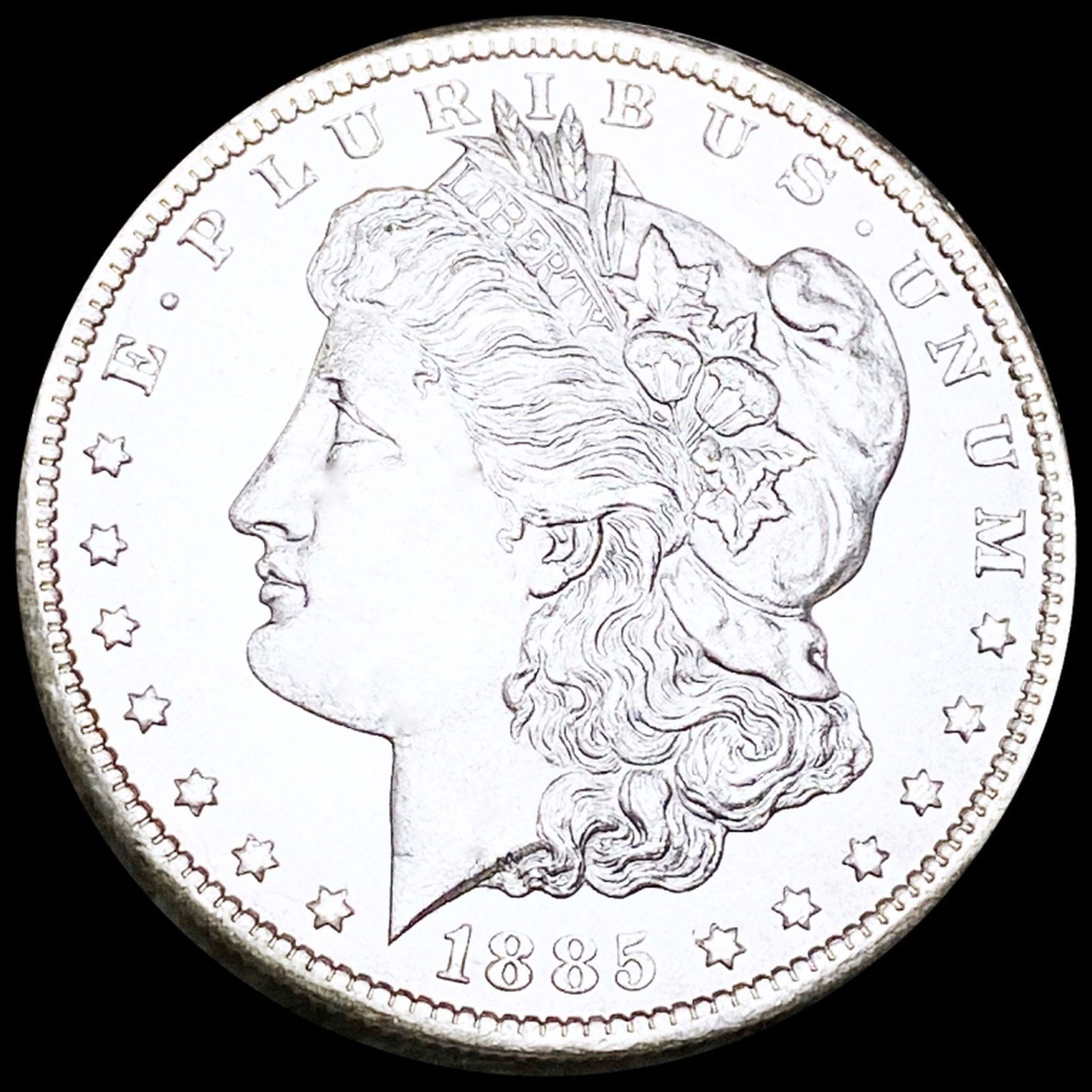 1885-CC Morgan Silver Dollar UNCIRCULATED (1 of 2)