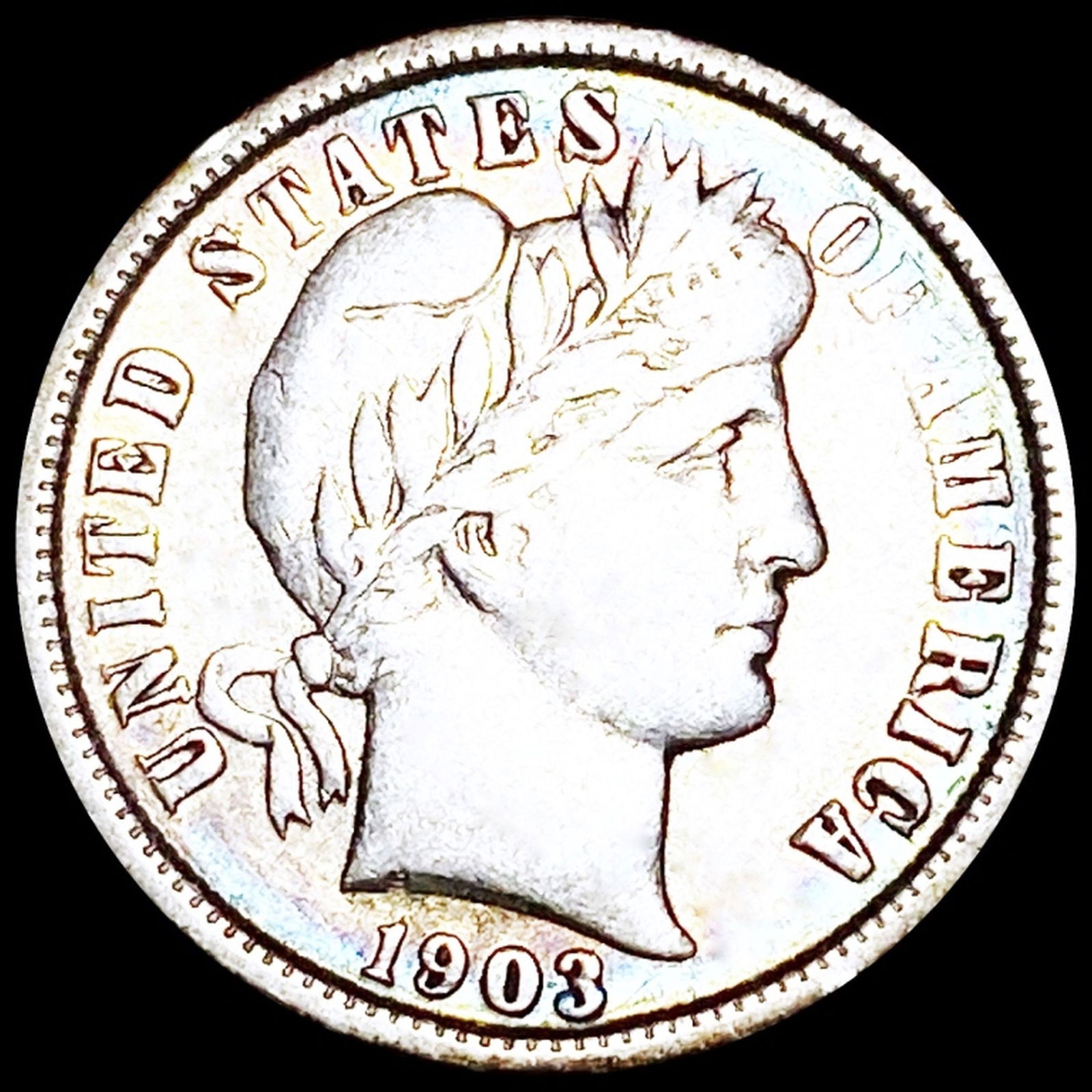 1903 Barber Silver Dime LIGHTLY CIRCULATED (1 of 2)