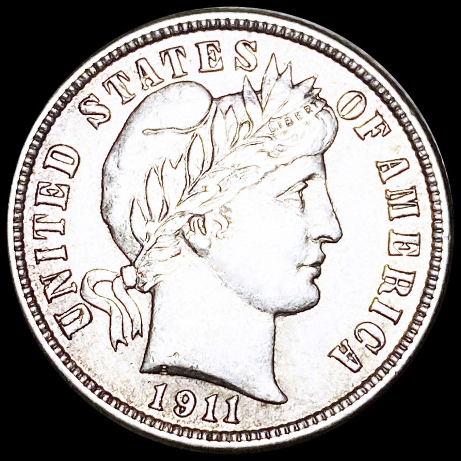 1911 Barber Silver Dime LIGHTLY CIRCULATED (1 of 2)