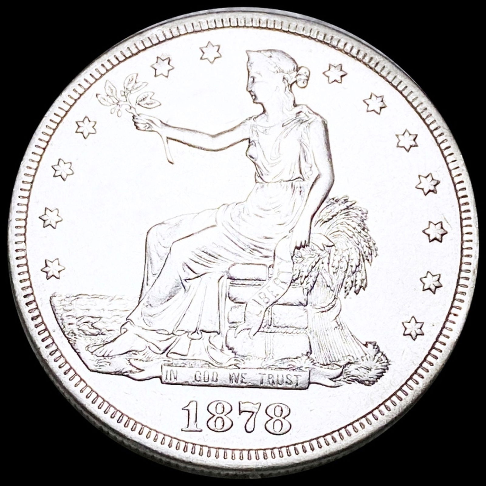 1878-S Silver Trade Dollar UNCIRCULATED (1 of 2)