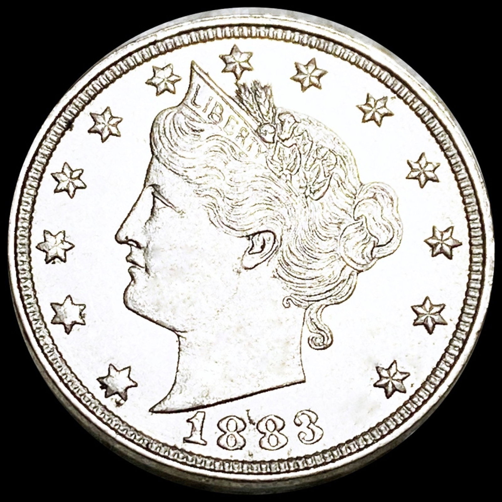 1883 Liberty Victory Nickel UNCIRCULATED: 1883 Liberty Victory Nickel UNCIRCULATED