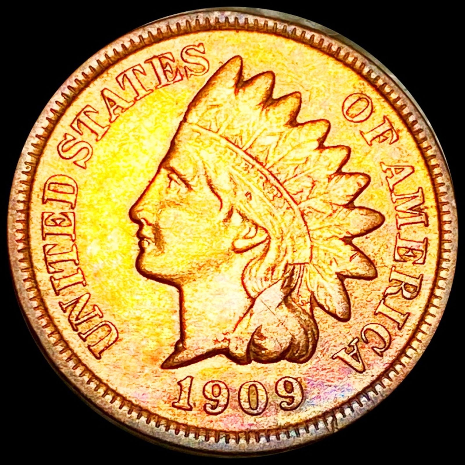 1909-S Indian Head Penny LIGHTLY CIRCULATED (1 of 2)