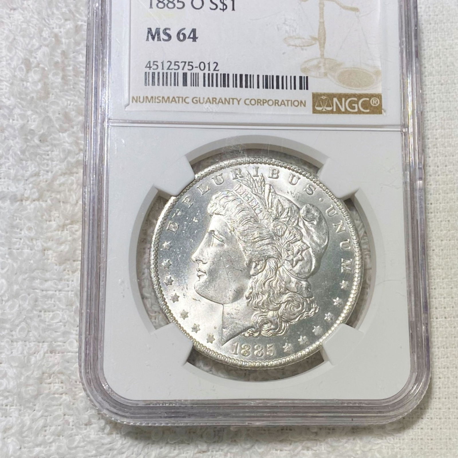 1885-O Morgan Silver Dollar NGC - MS64 (1 of 2)